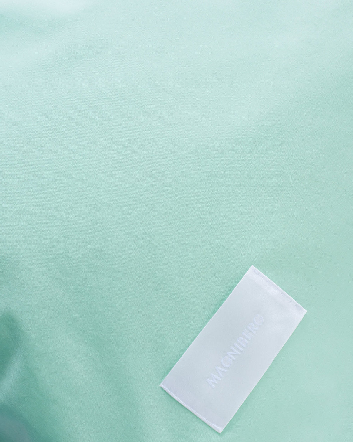 Pure pillow case | Pale green Poplin