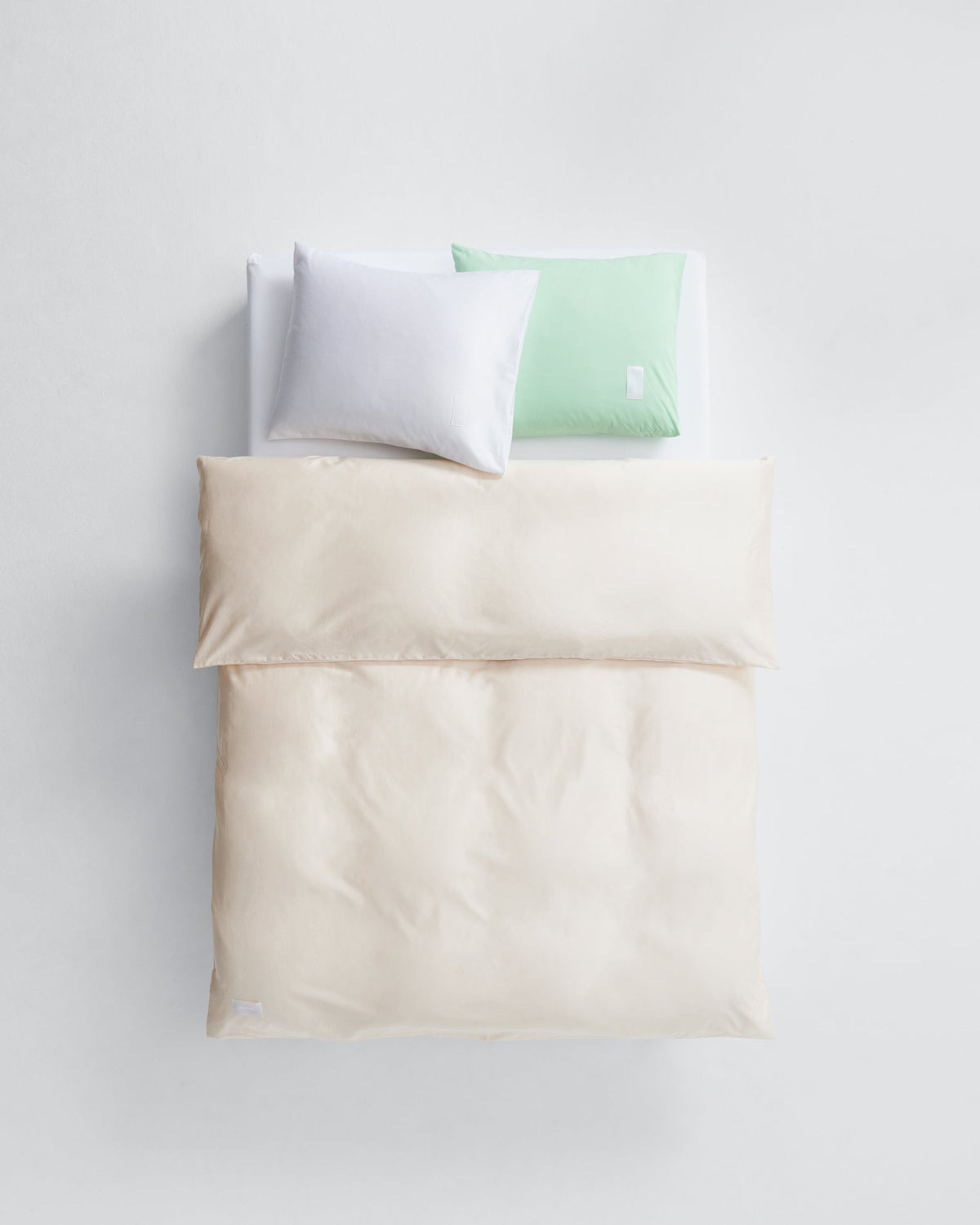 Pure pillow case | Pale green Poplin
