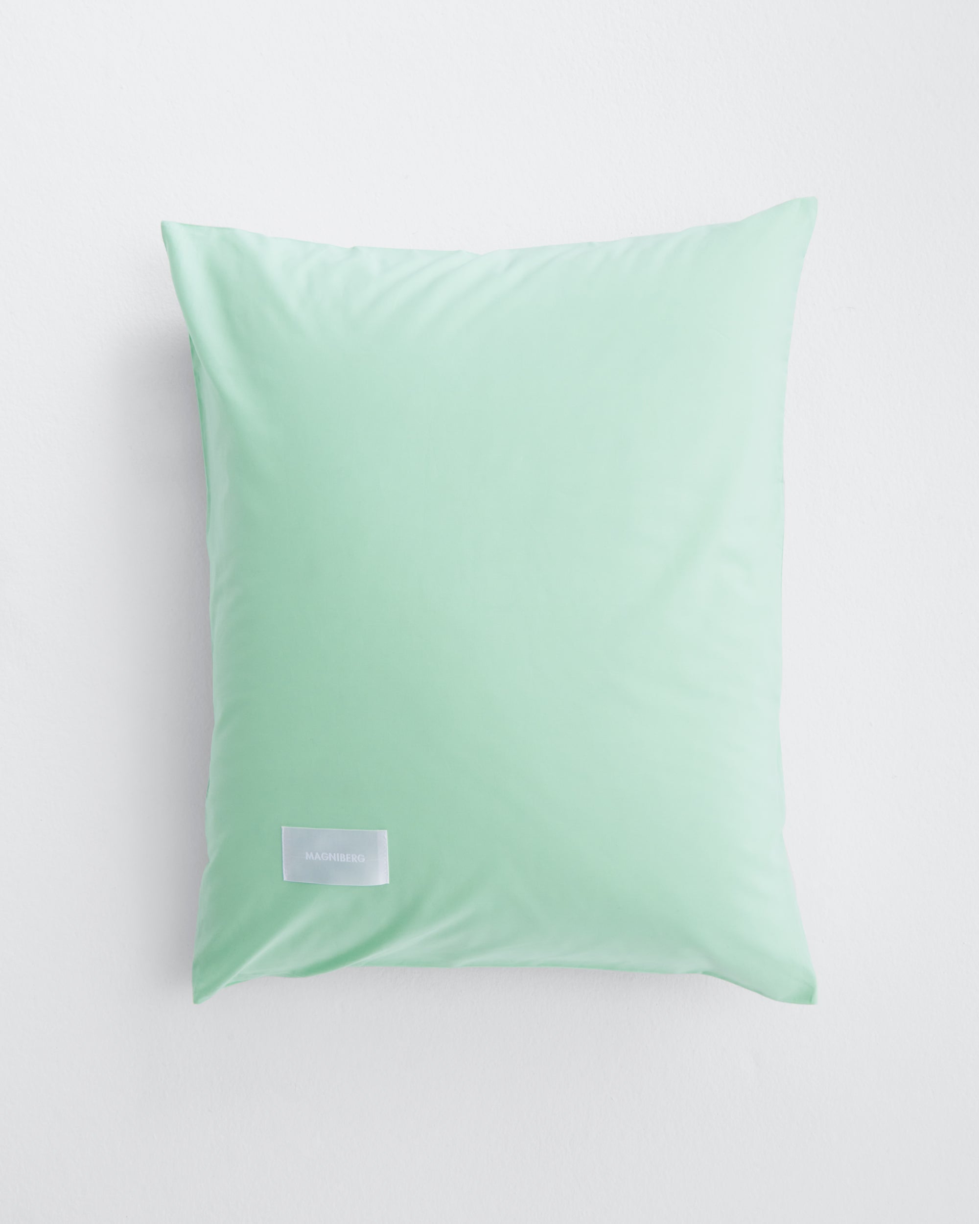 Pure pillow case | Pale green Poplin