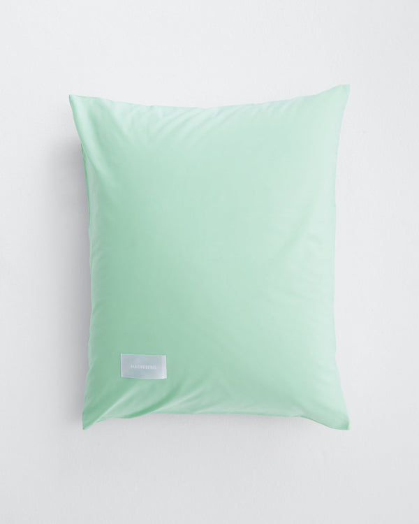 Pure pillow case | Pale green Poplin