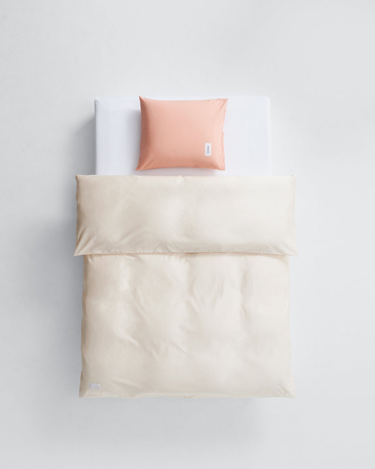 Pure pillow case | Peach Poplin
