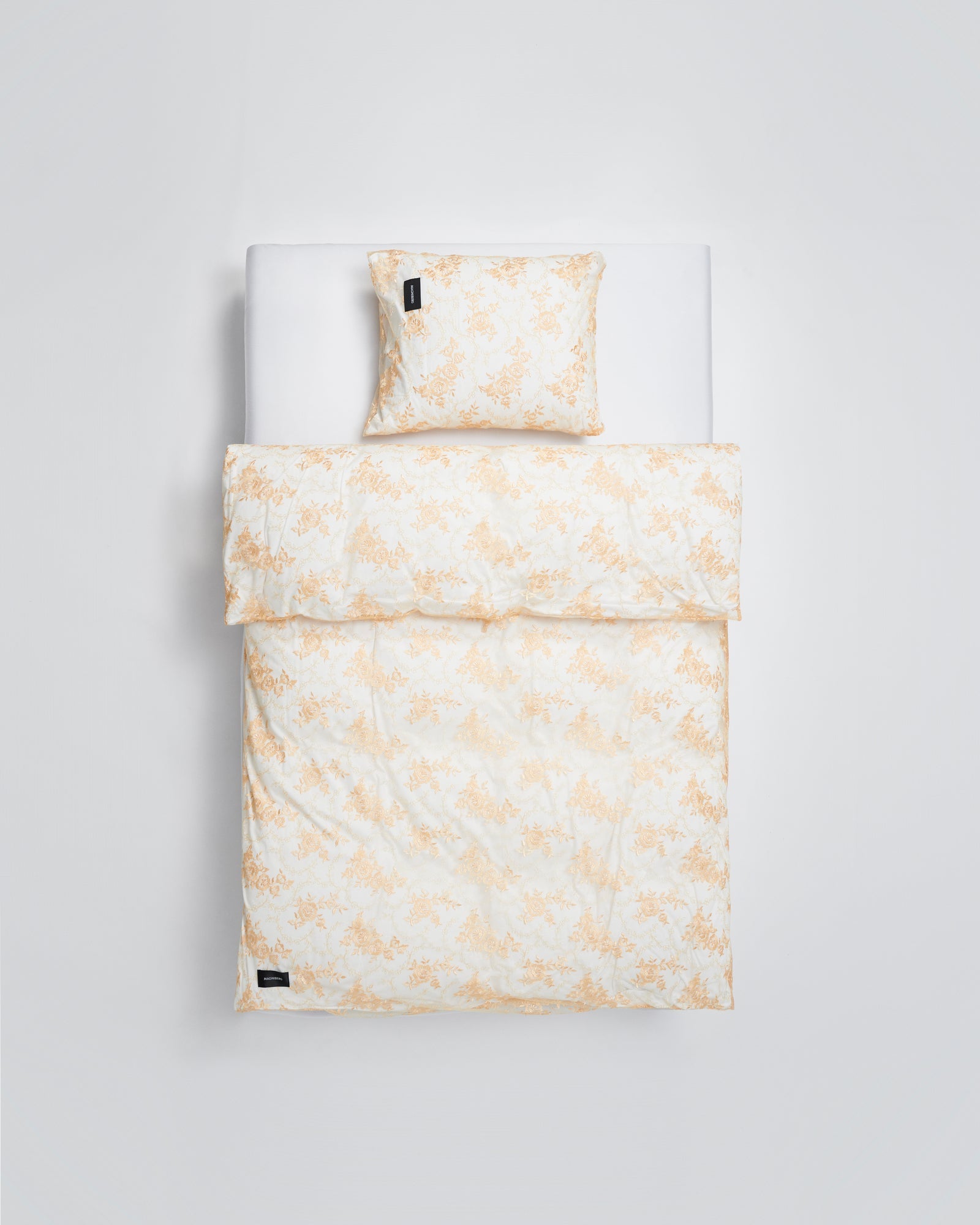 Rose duvet cover | Apricot Lace