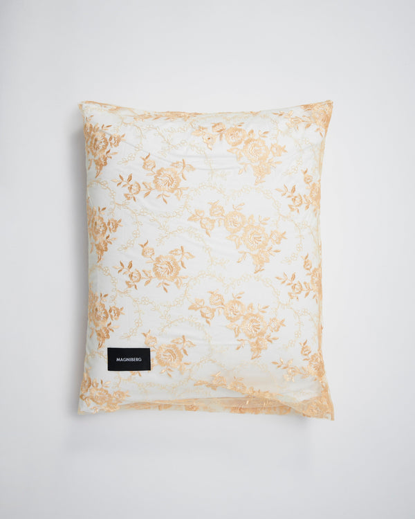 Rose pillow case | Apricot Lace