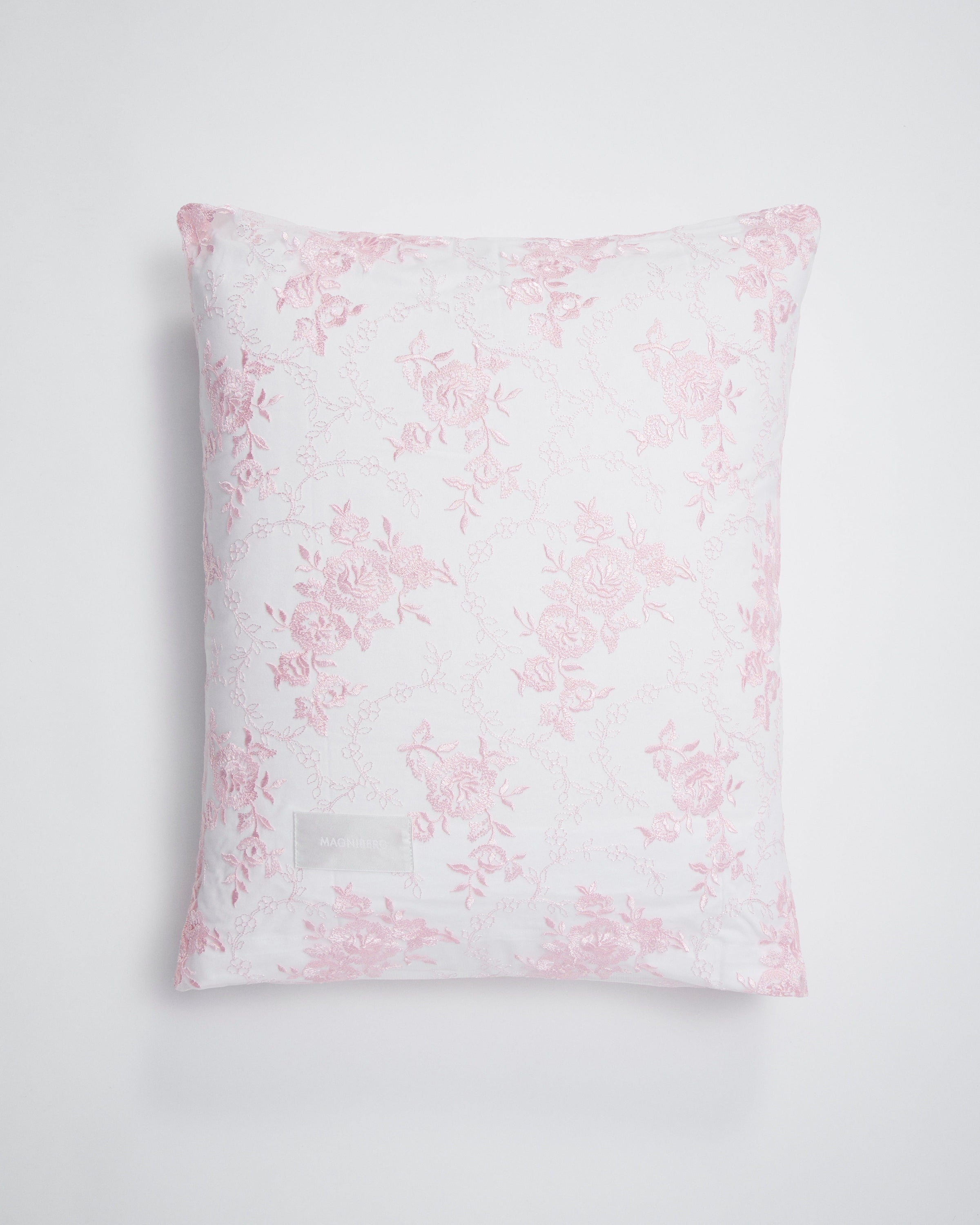 Rose pillow case | Pink Lace
