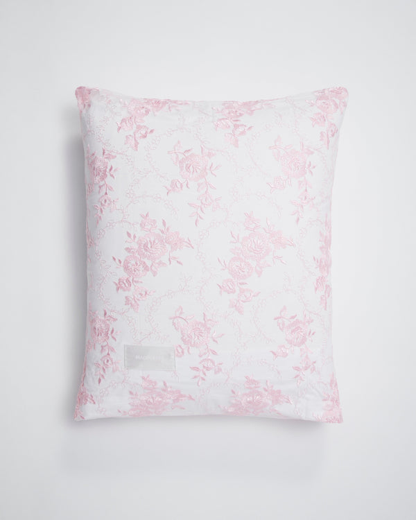 Rose pillow case | Pink Lace
