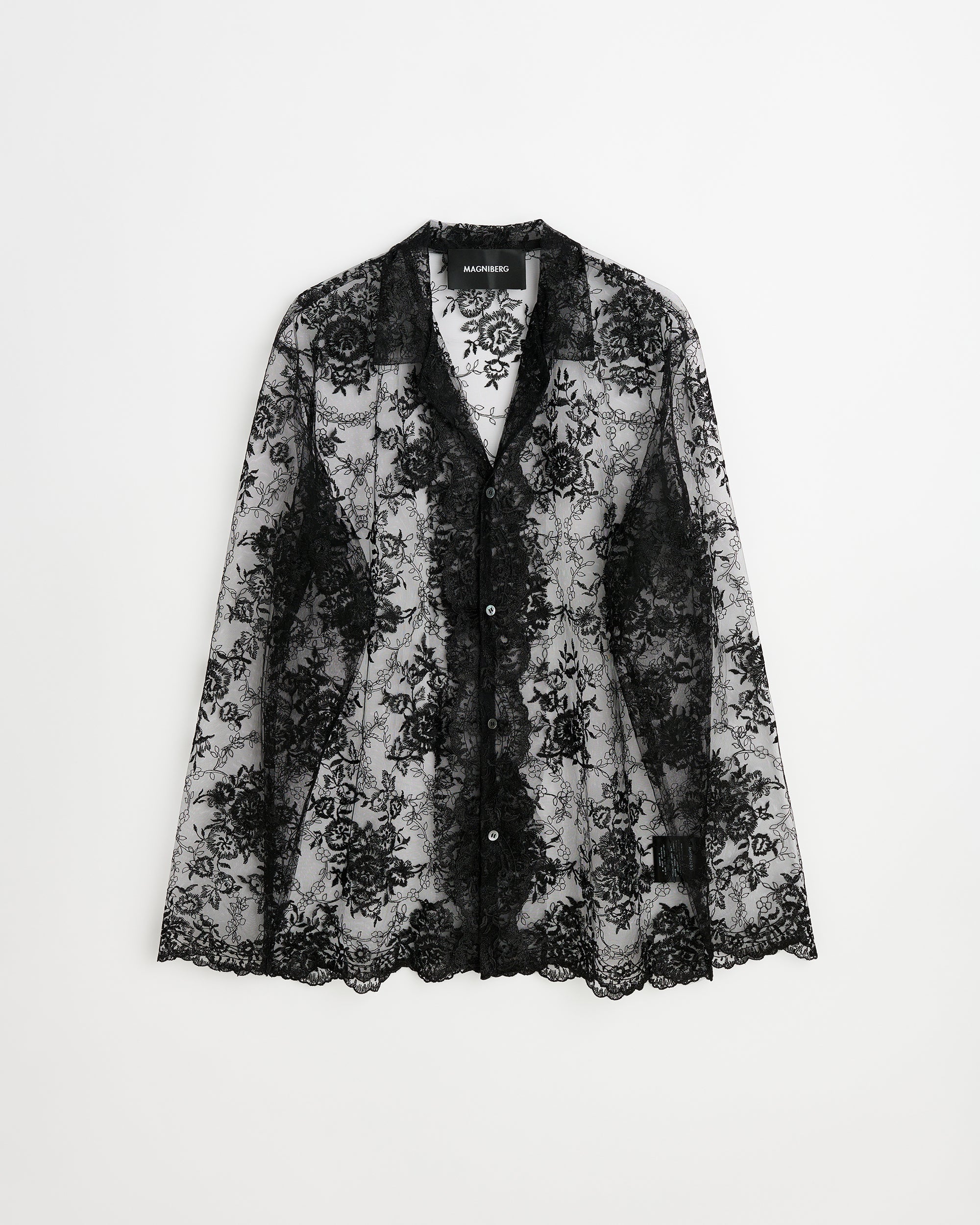 Rose shirt | Black Lace