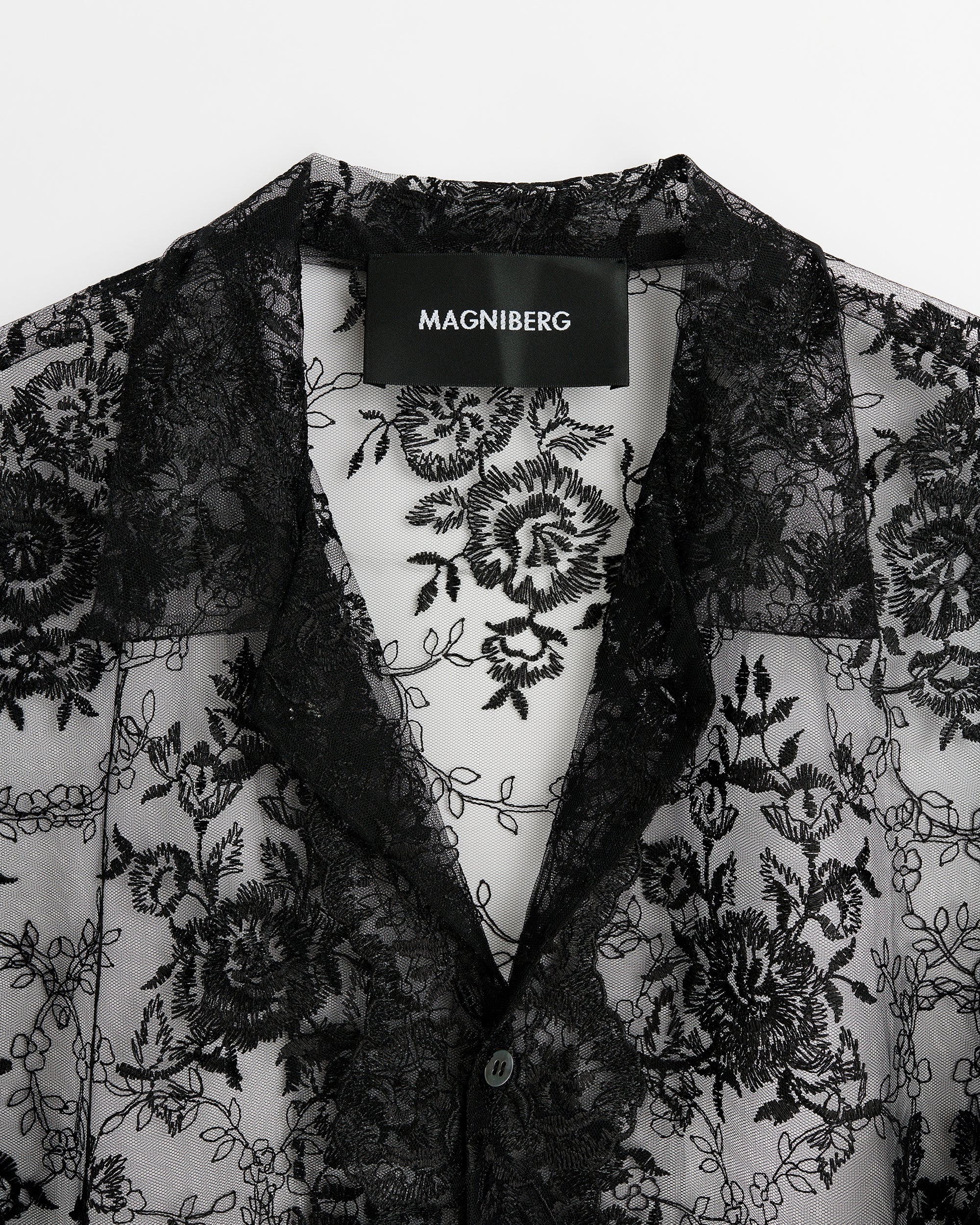 Rose shirt | Black Lace