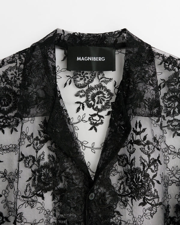 Rose shirt | Black Lace