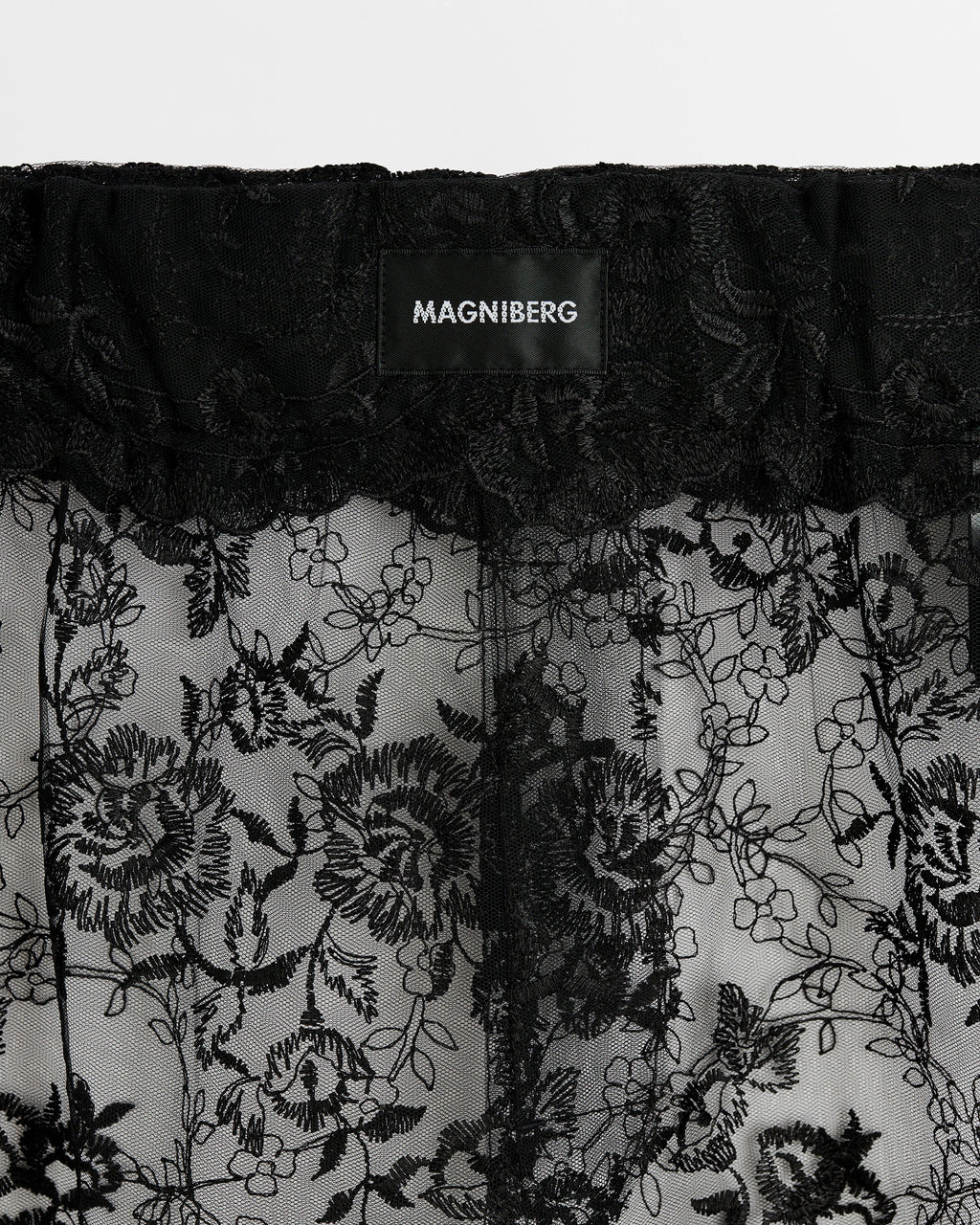 Rose shorts | Black Lace