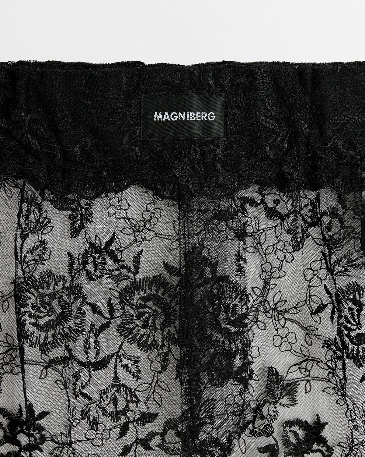 Rose shorts | Black Lace