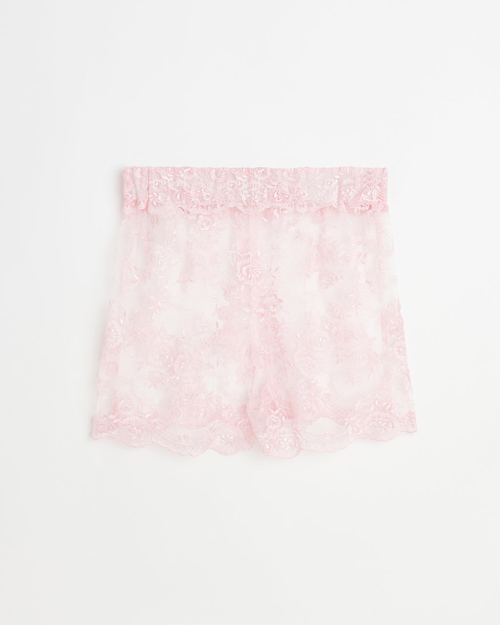 Rose shorts | Pink Lace