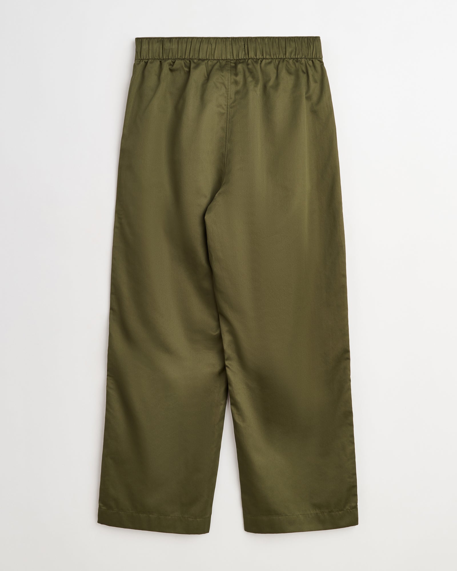 Sorbetto pants | Olive green Sateen
