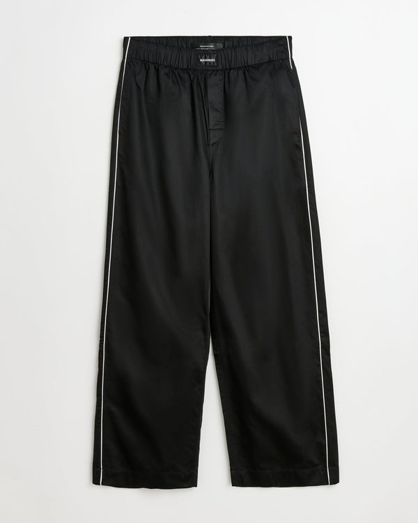 Sorbetto pants | Black Sateen