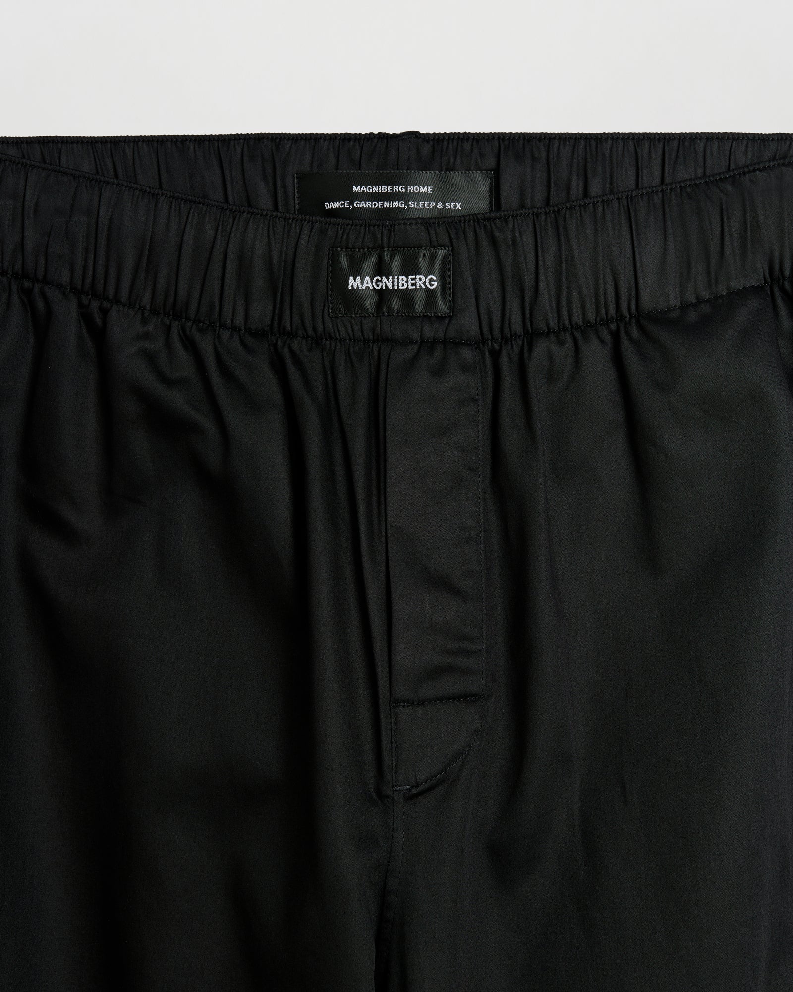 Sorbetto pants | Black Sateen