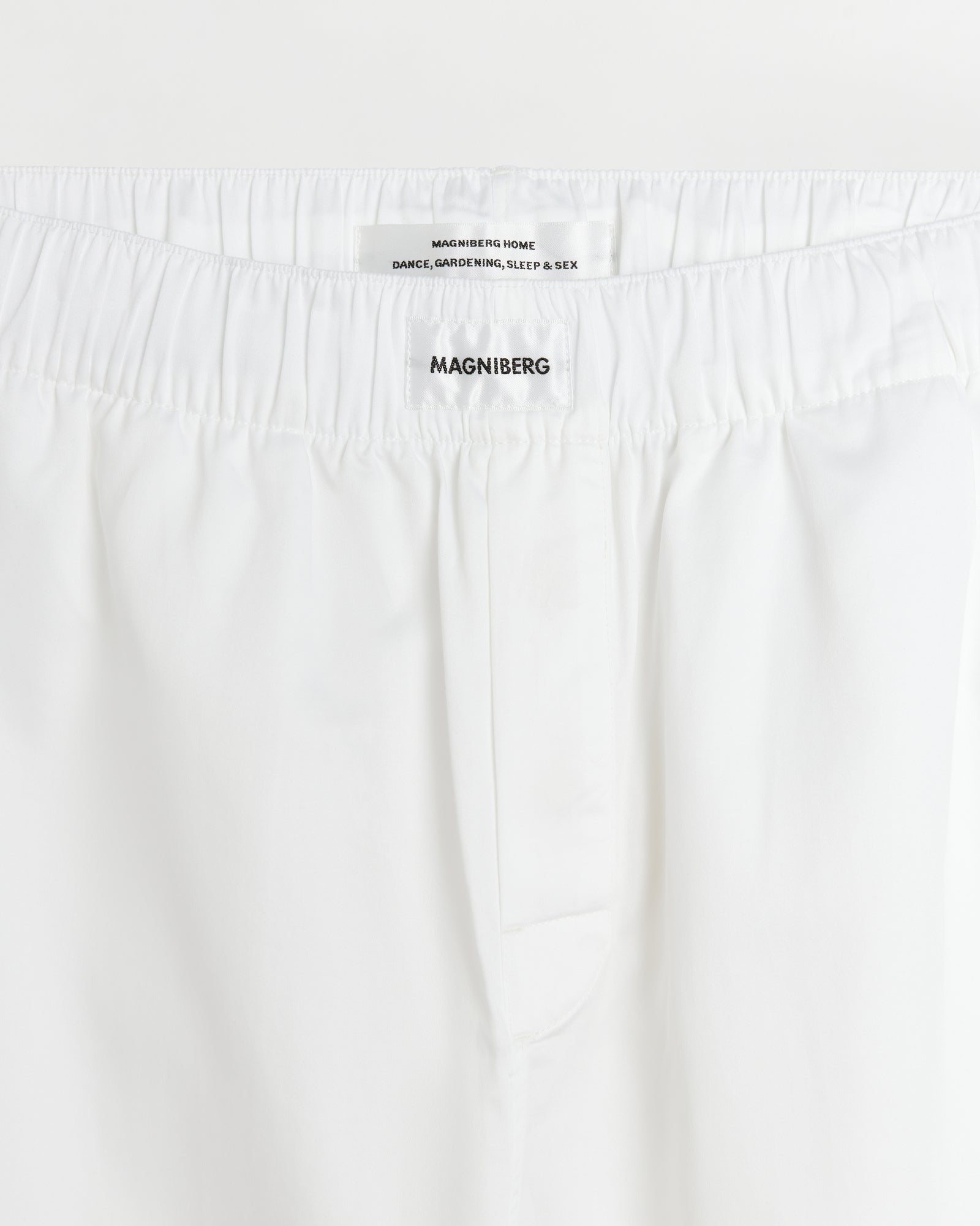 Sorbetto pants | White Sateen