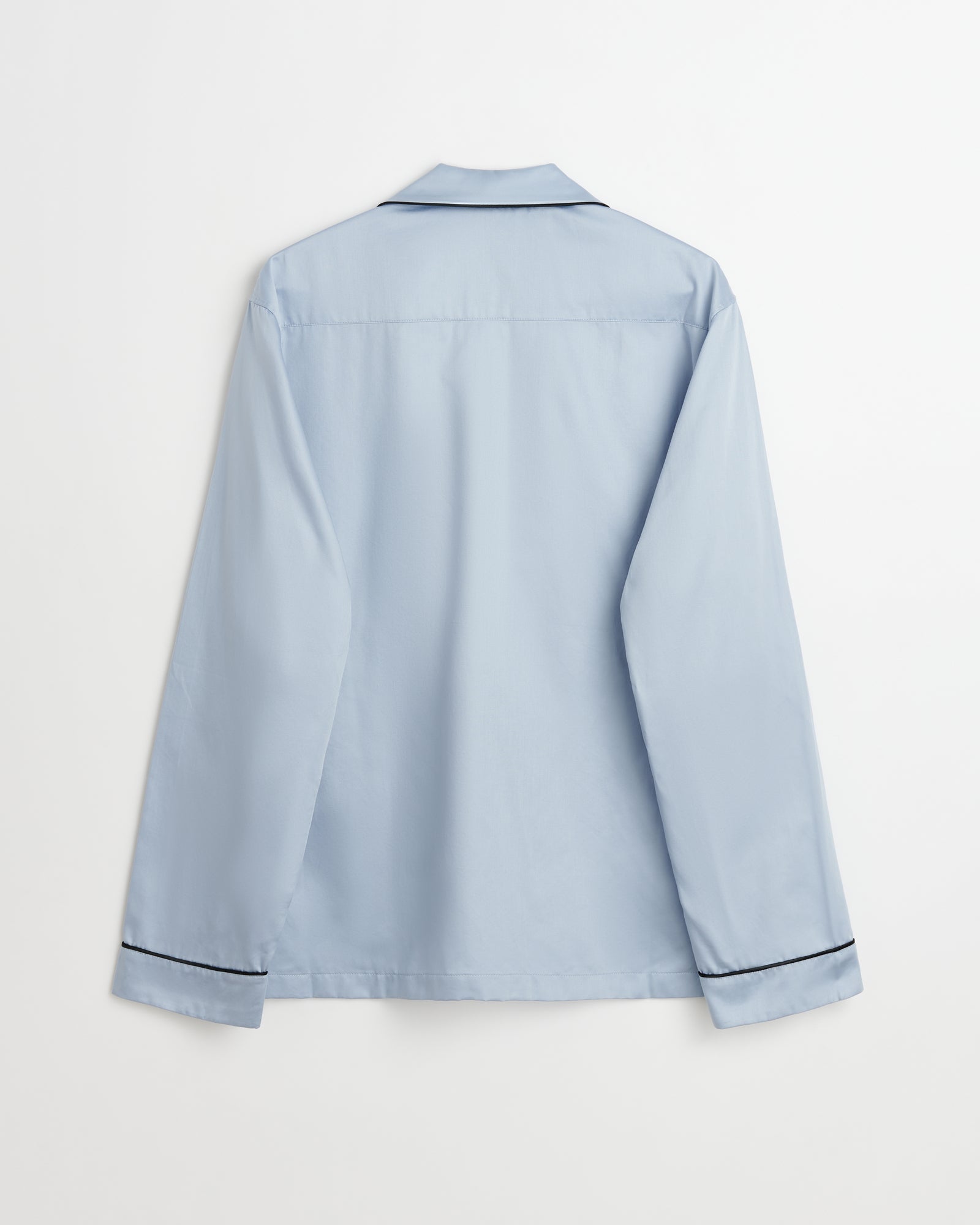 Sorbetto shirt | Haze blue Sateen