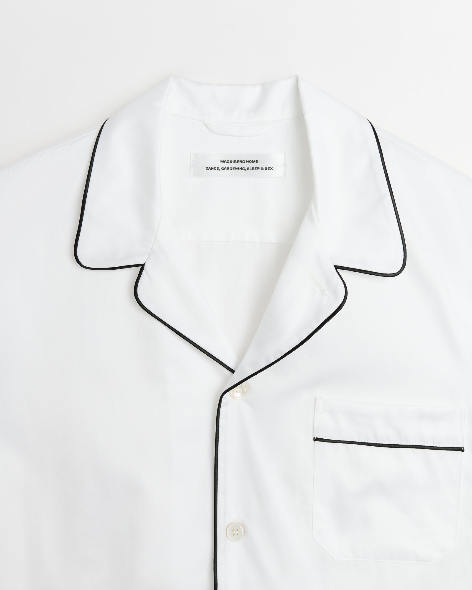 Sorbetto shirt | White Sateen