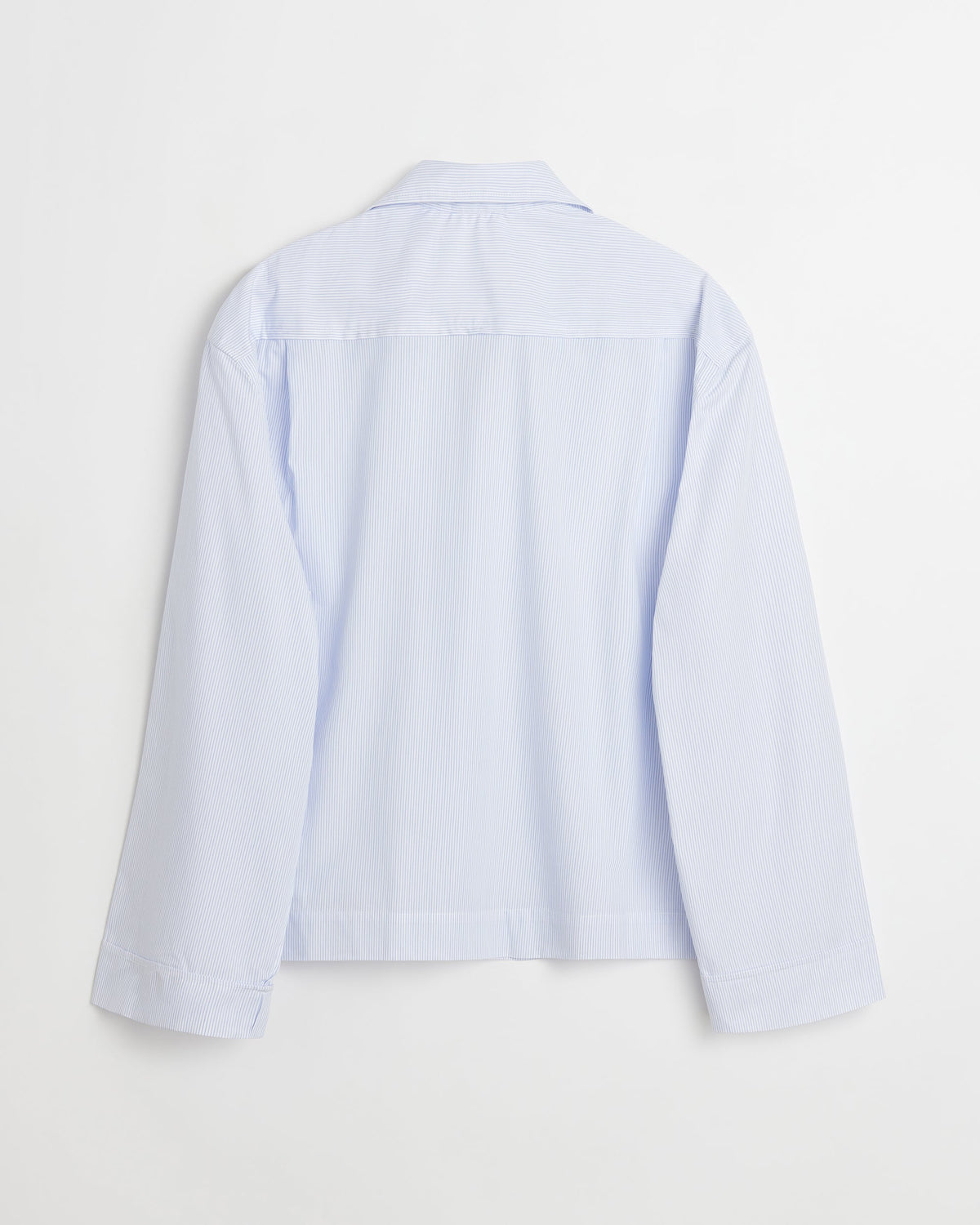 Space shirt | Light blue stripes poplin