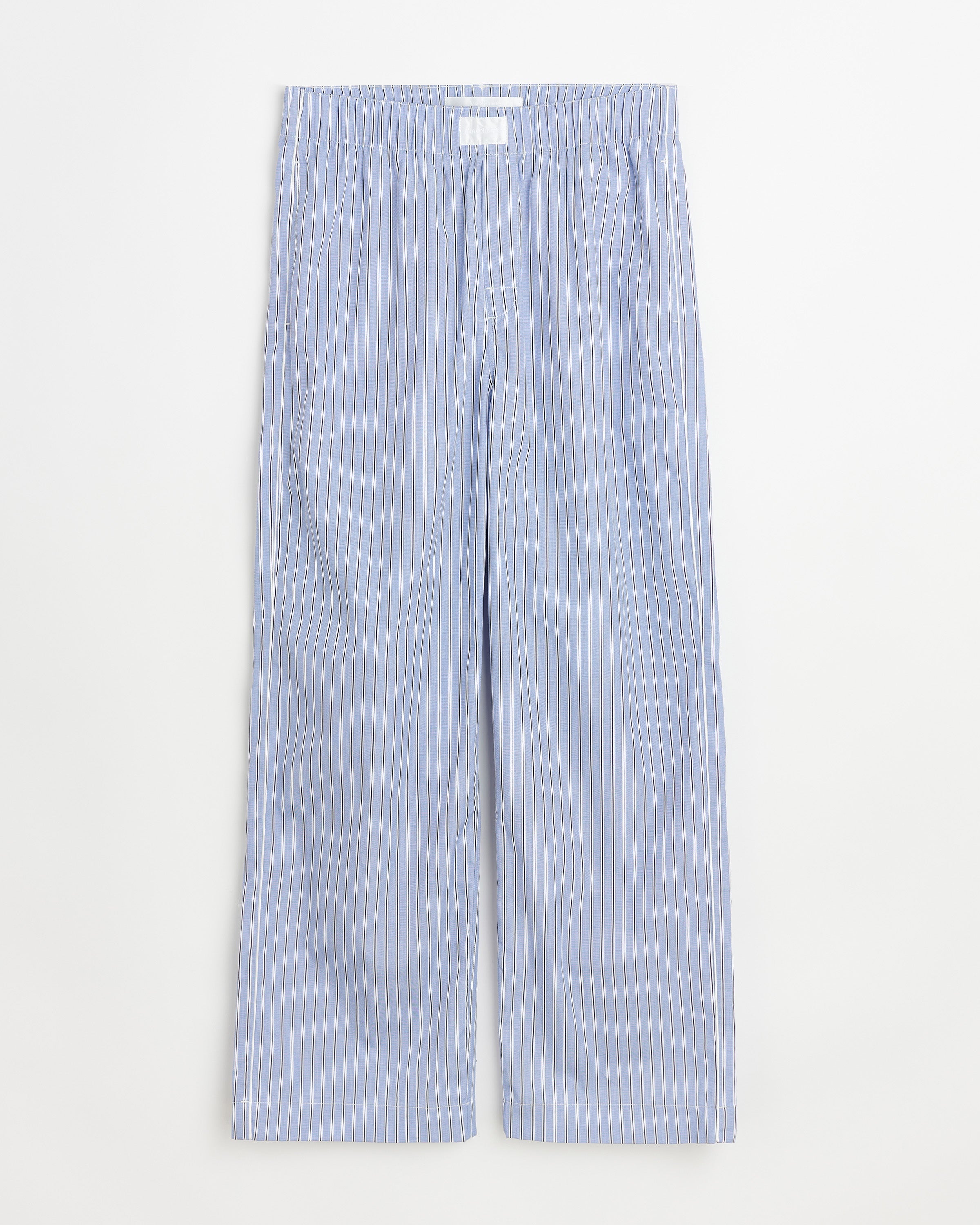 Sugar pants | Fine blue stripe Poplin
