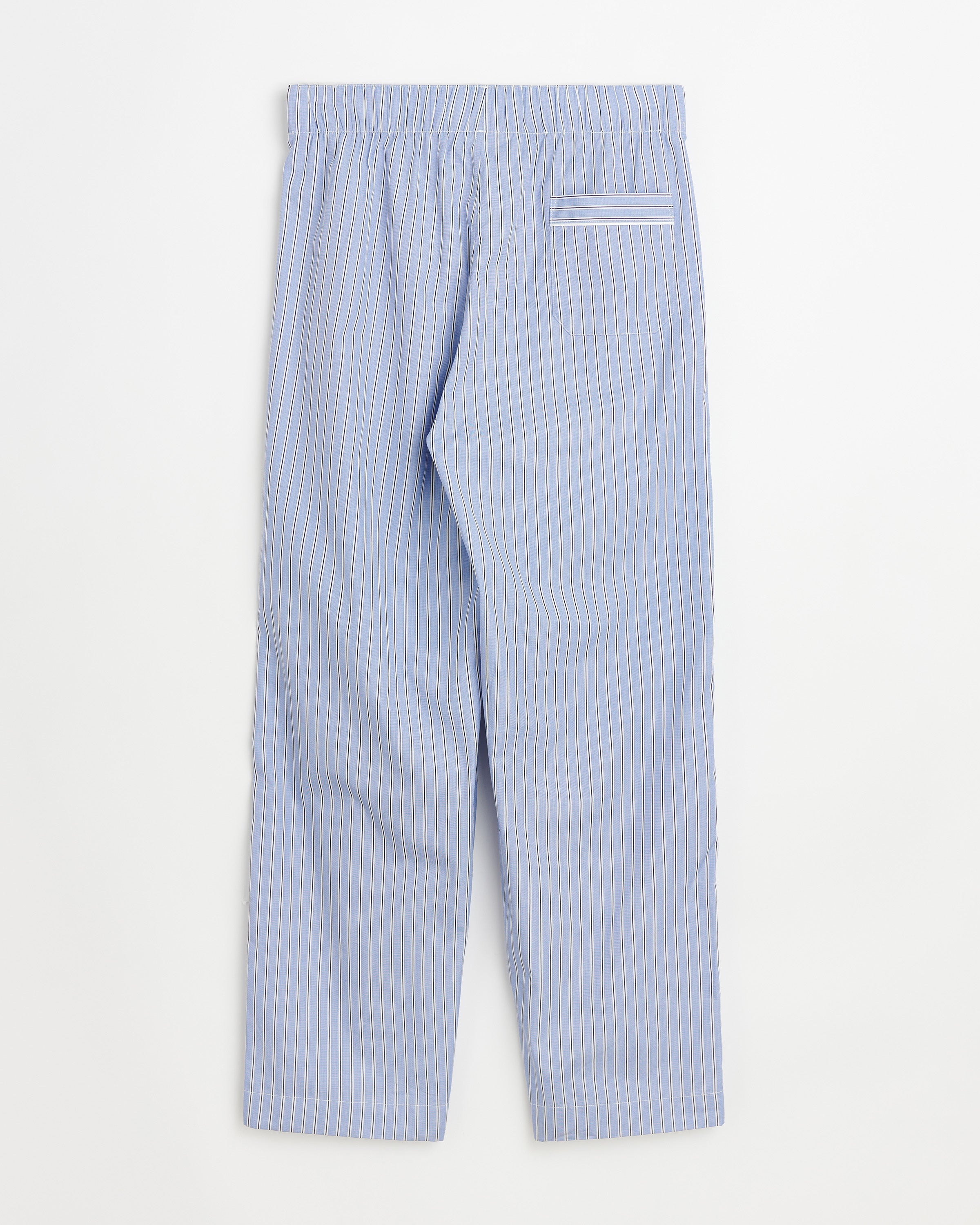 Sugar pants | Fine blue stripe Poplin