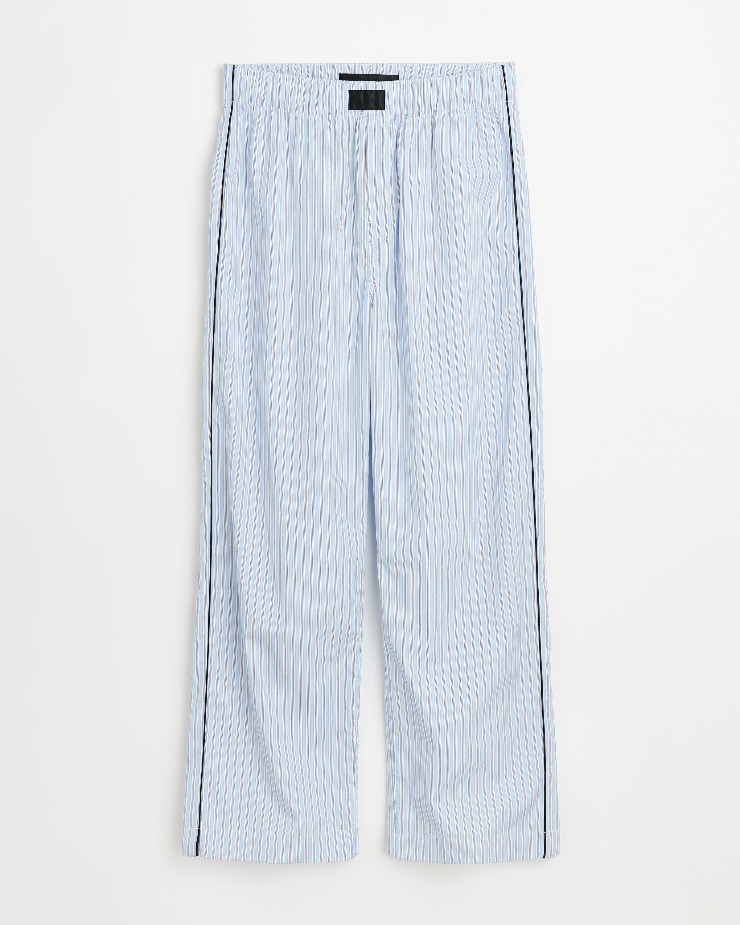 Sugar pants | Fine white stripe Poplin