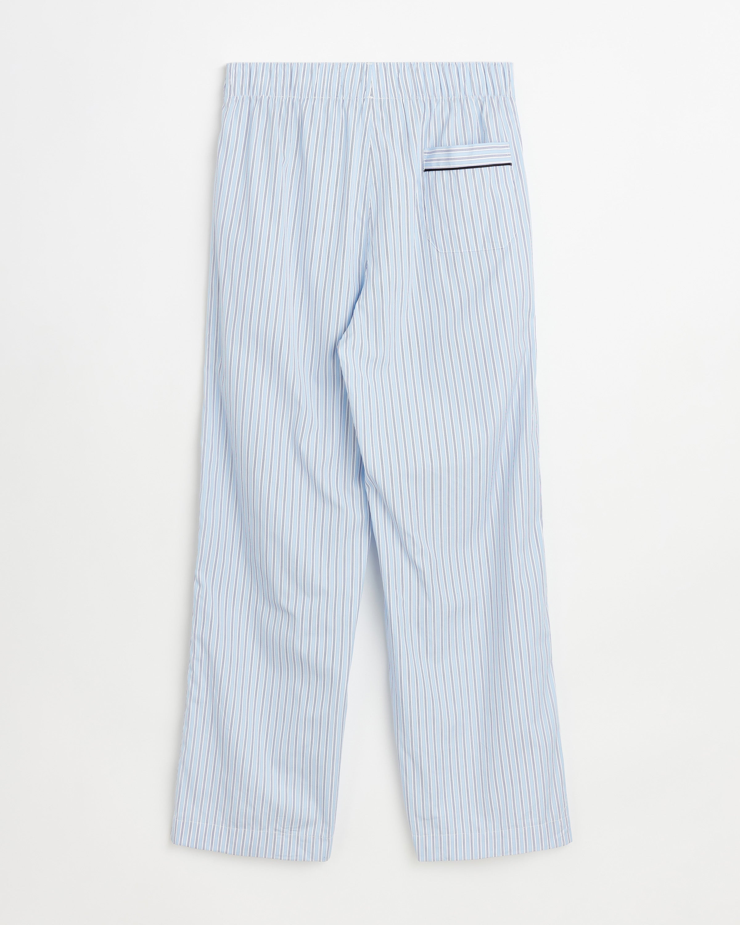 Sugar pants | Fine white stripe Poplin