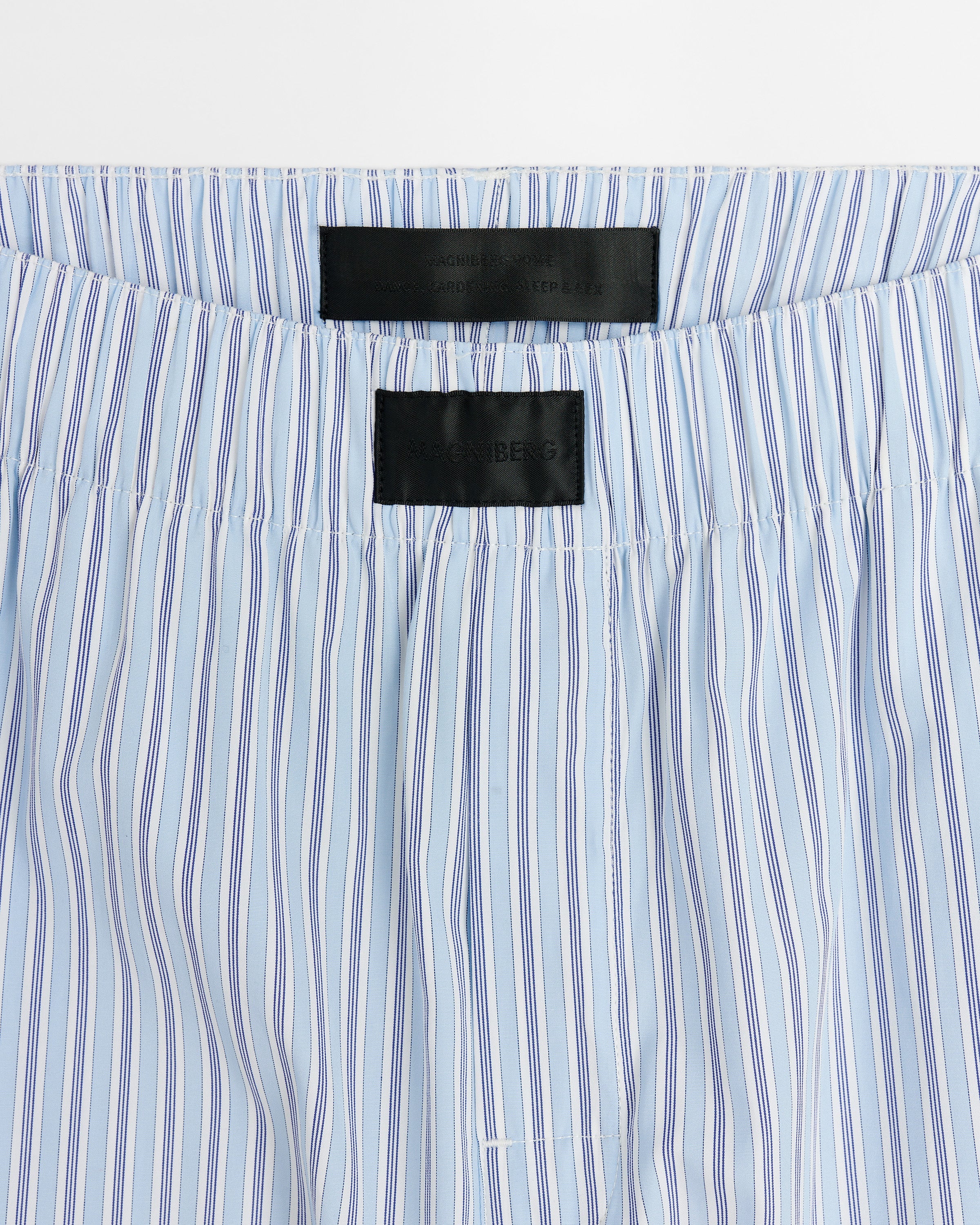 Sugar pants | Fine white stripe Poplin