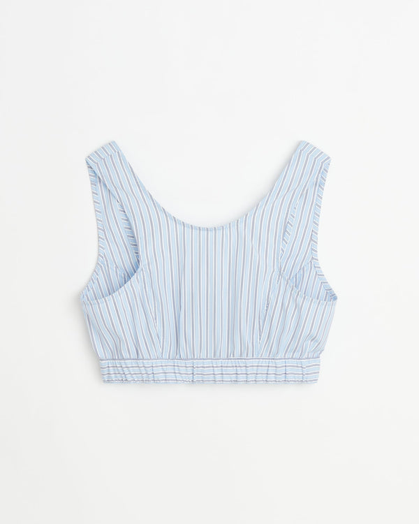 Sugar top | Fine white stripe Poplin