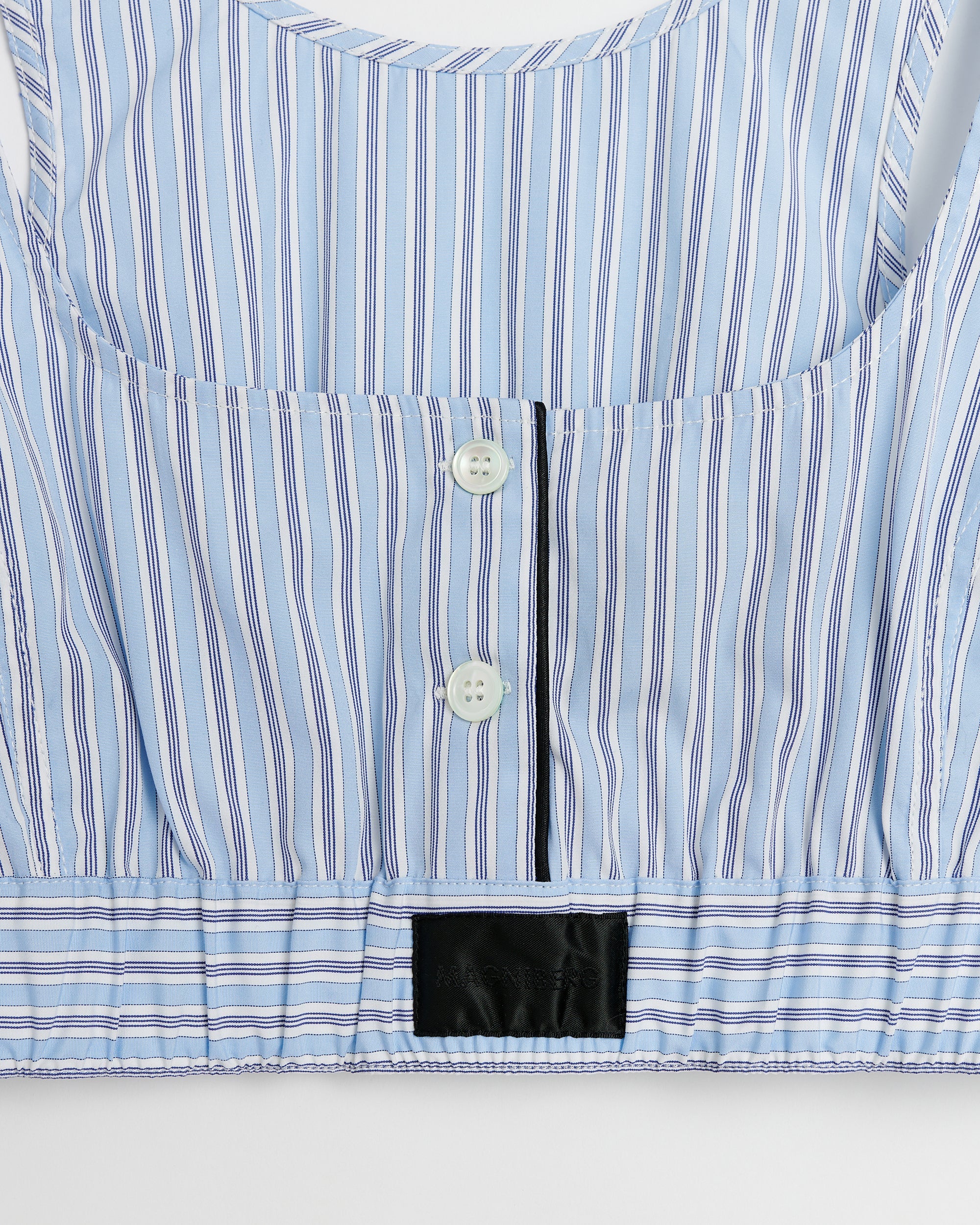 Sugar top | Fine white stripe Poplin