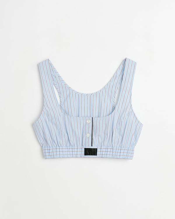 Sugar top | Fine white stripe Poplin