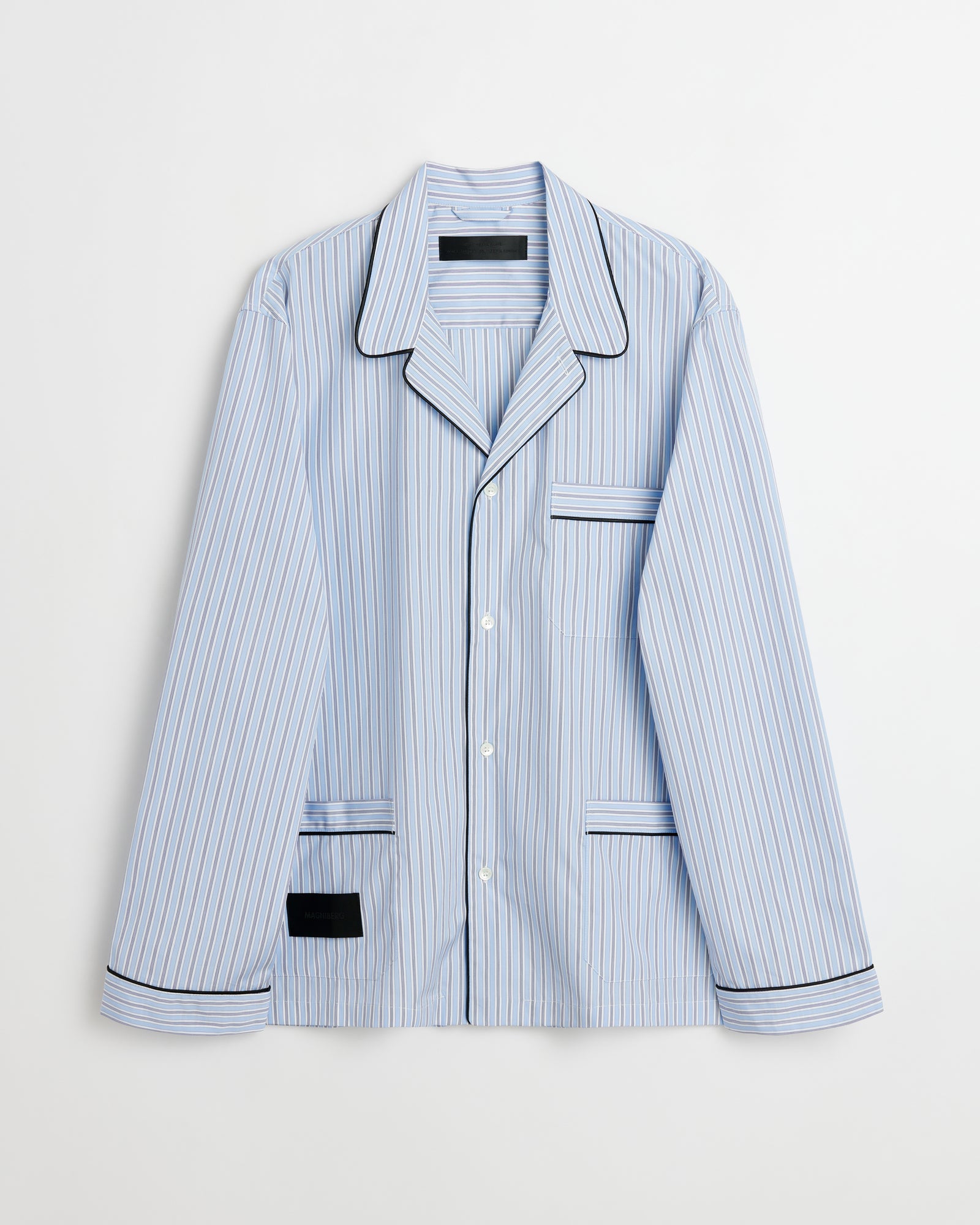 Sugar shirt | Fine white stripe Poplin