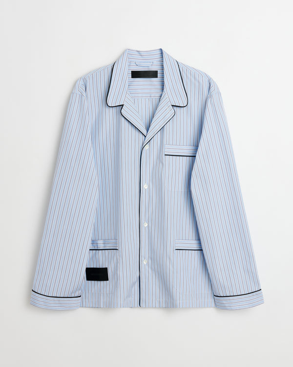 Sugar shirt | Fine white stripe Poplin
