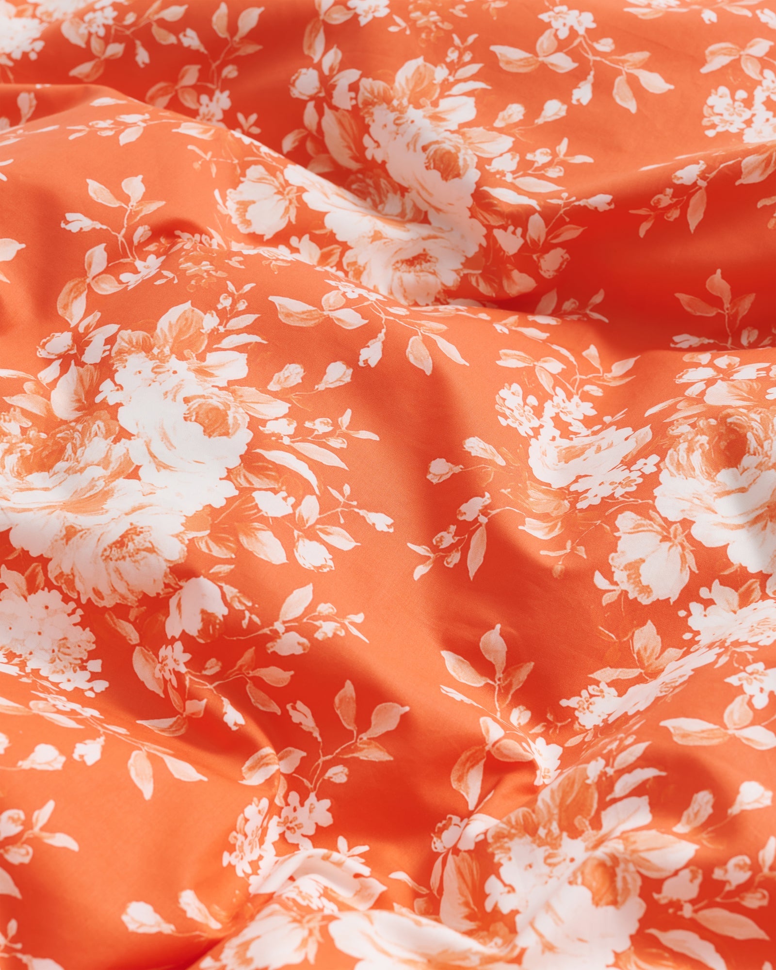 Sweet duvet cover | Orange rose Poplin