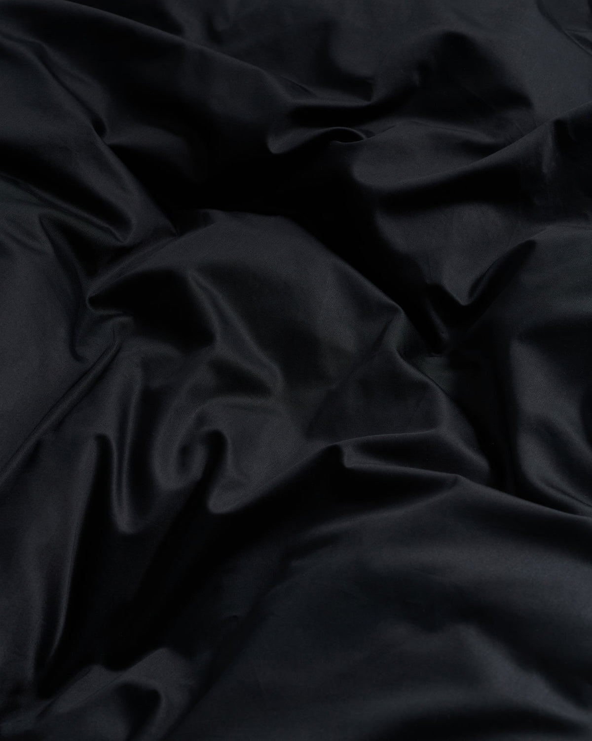 Sweet duvet cover | Solid black Sateen