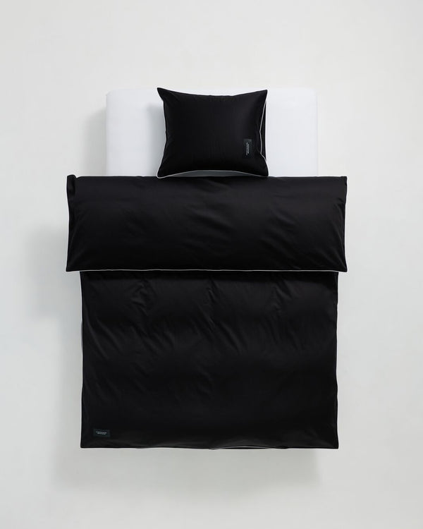 Sweet duvet cover | Solid black Sateen