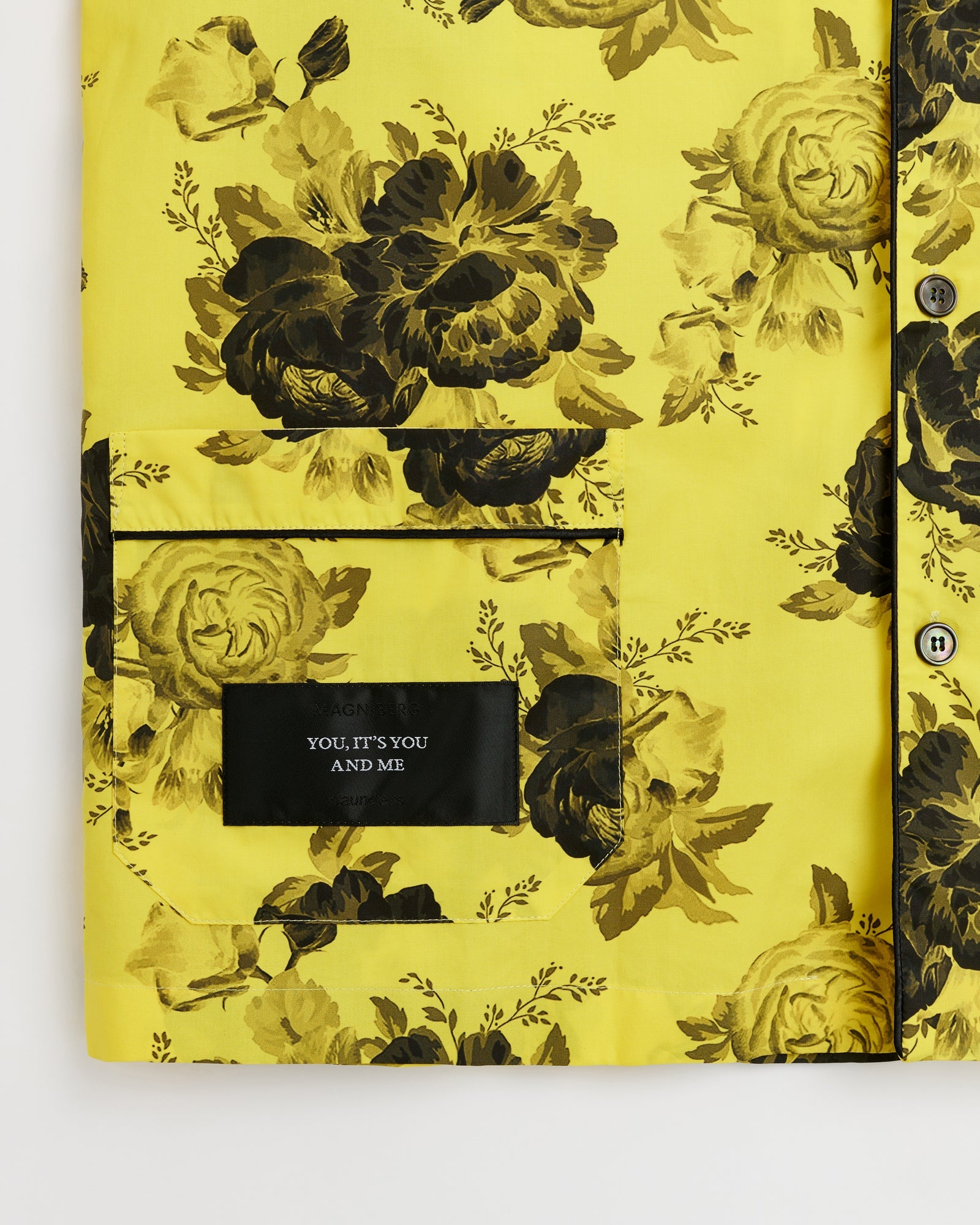 Sweet shirt | Yellow peony Poplin