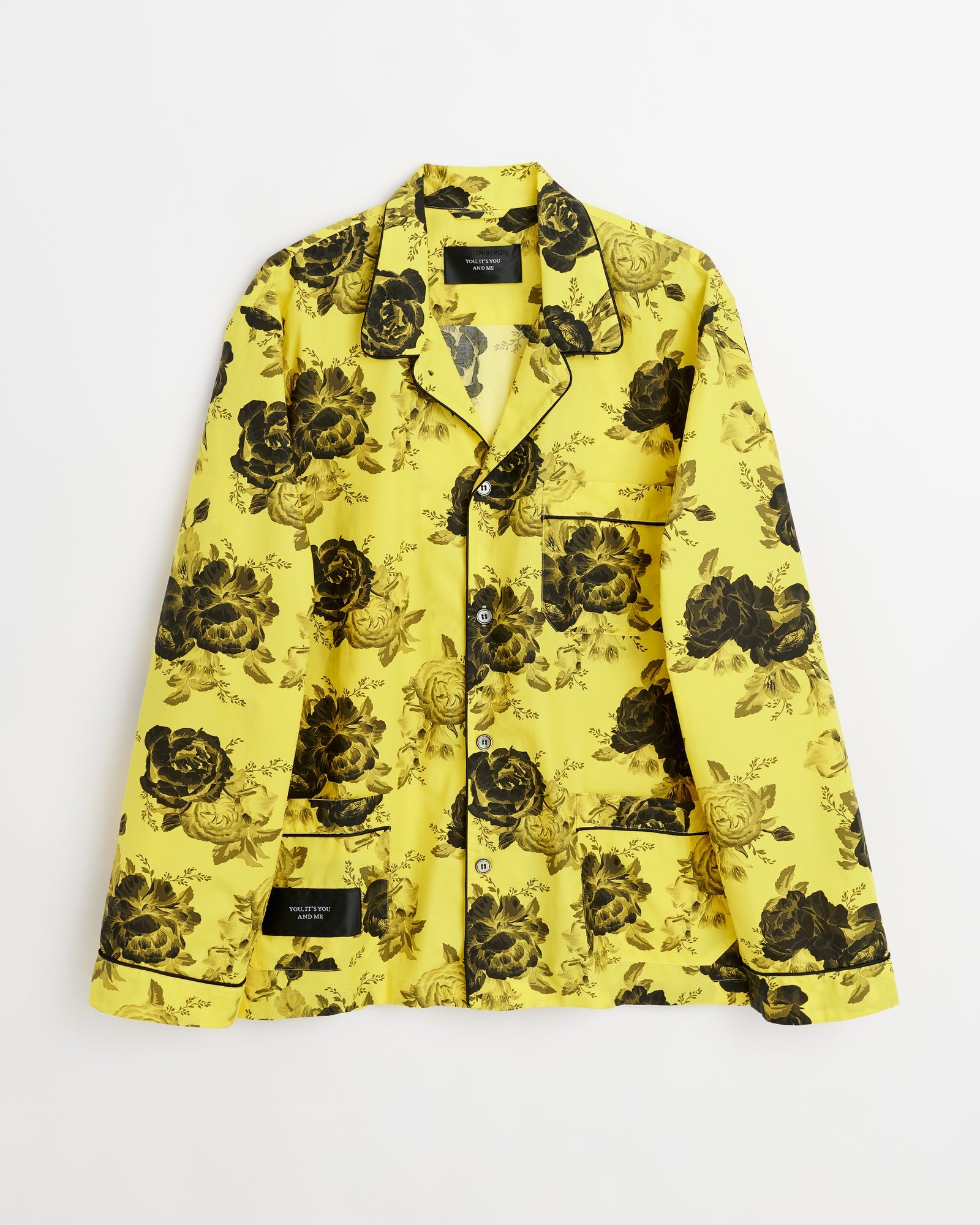 Sweet shirt | Yellow peony Poplin