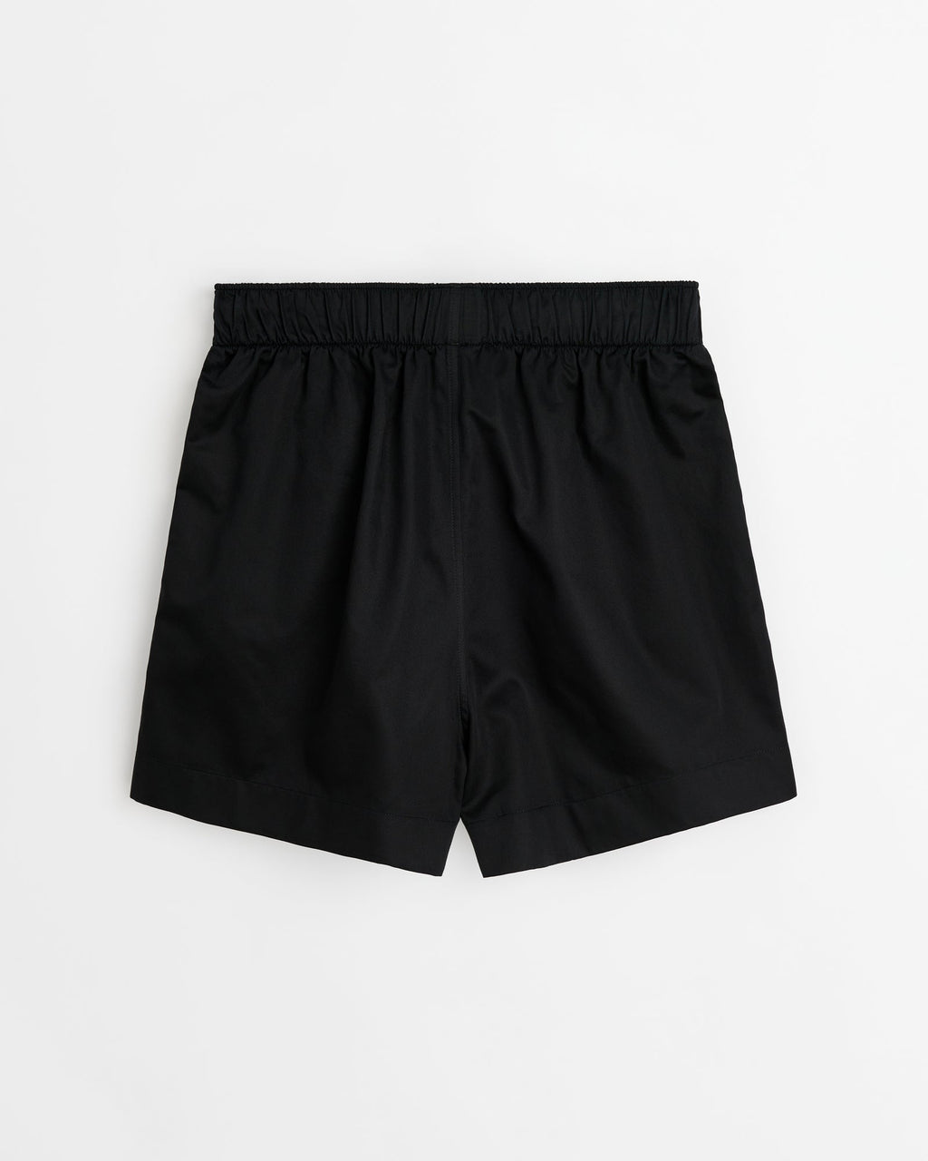Sweet shorts | Solid black Sateen