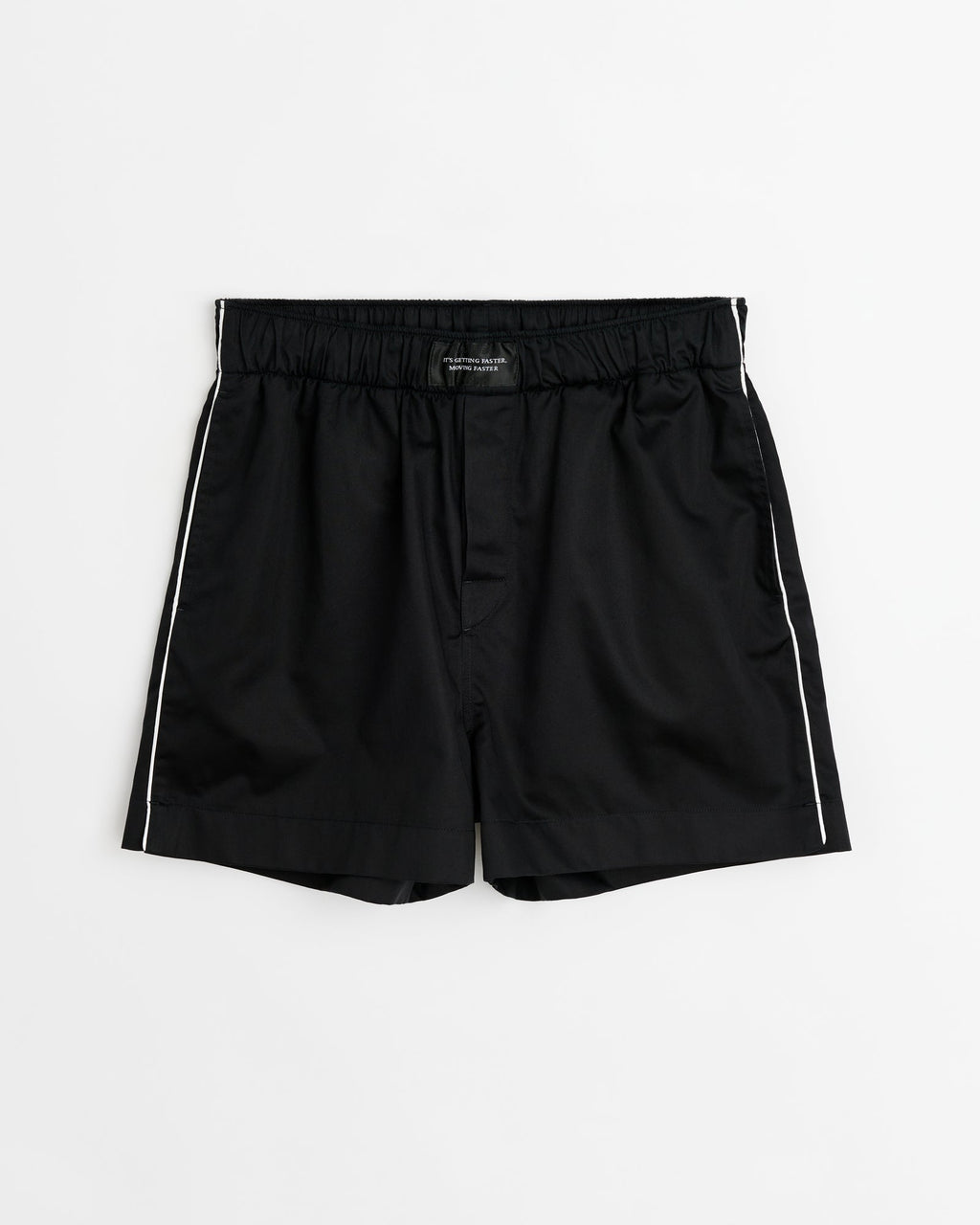Sweet shorts | Solid black Sateen