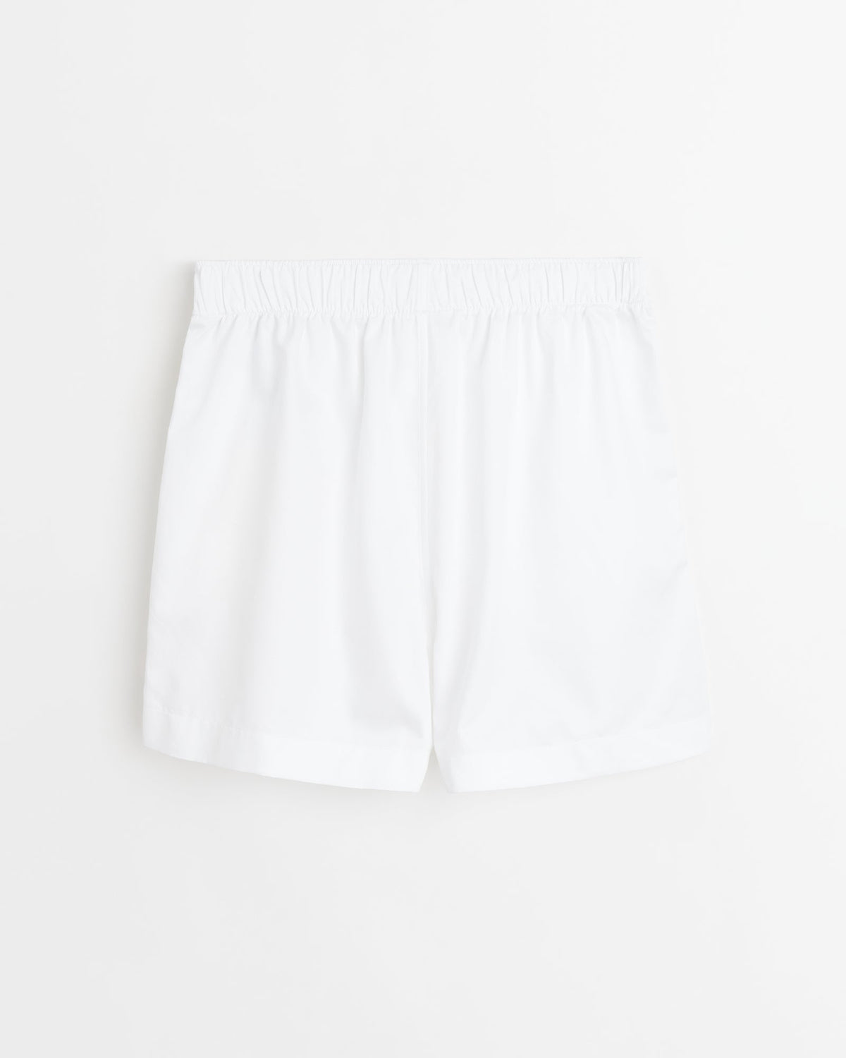 Sweet shorts | Solid white Sateen