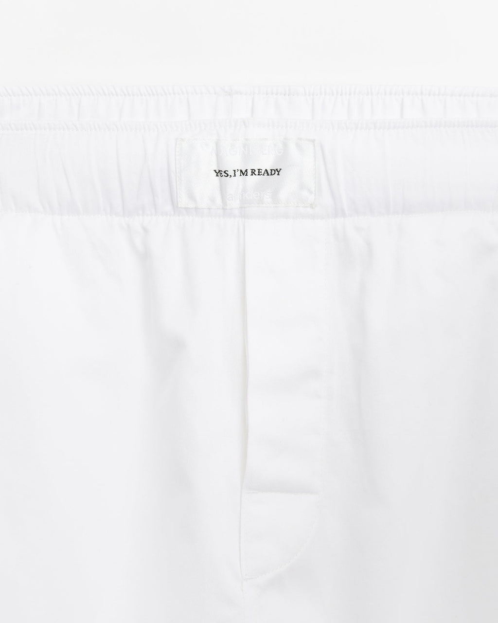 Sweet shorts | Solid white Sateen