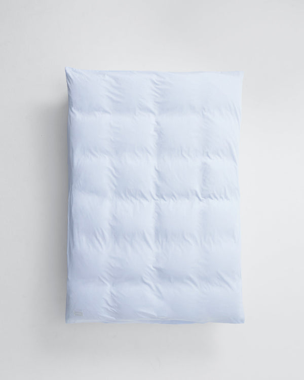 Wall Street duvet cover | Light blue dots Jacquard