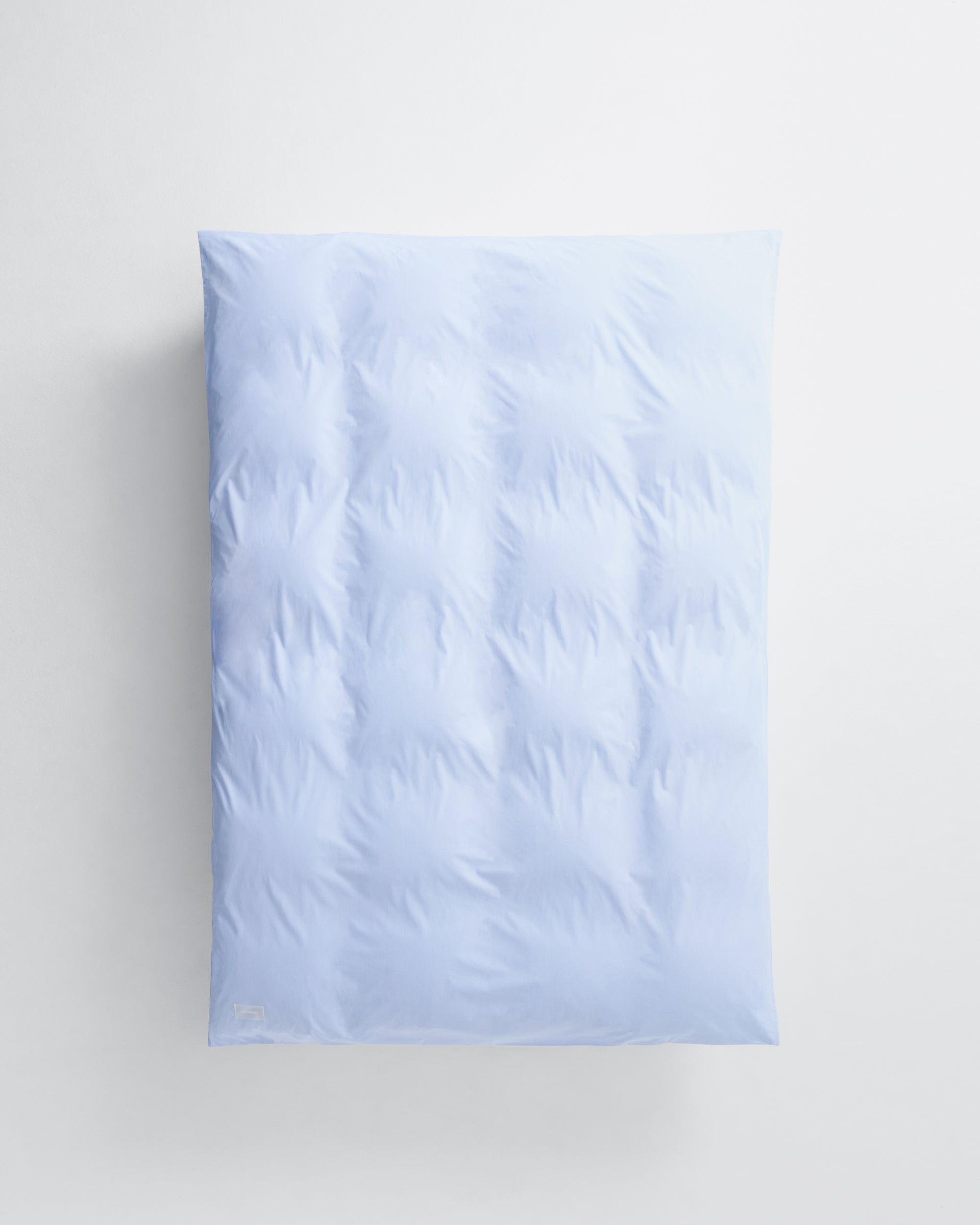 Wall Street duvet cover | Light blue striped dots Jacquard