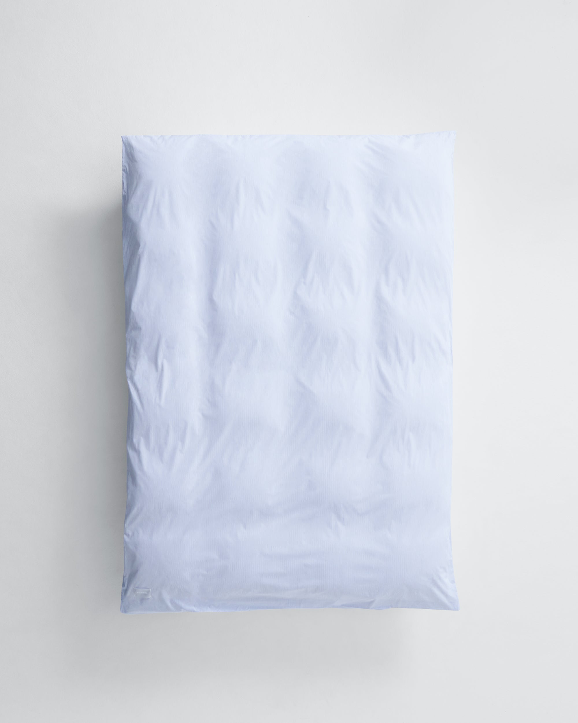 Wall Street duvet cover | Light blue stripes Poplin