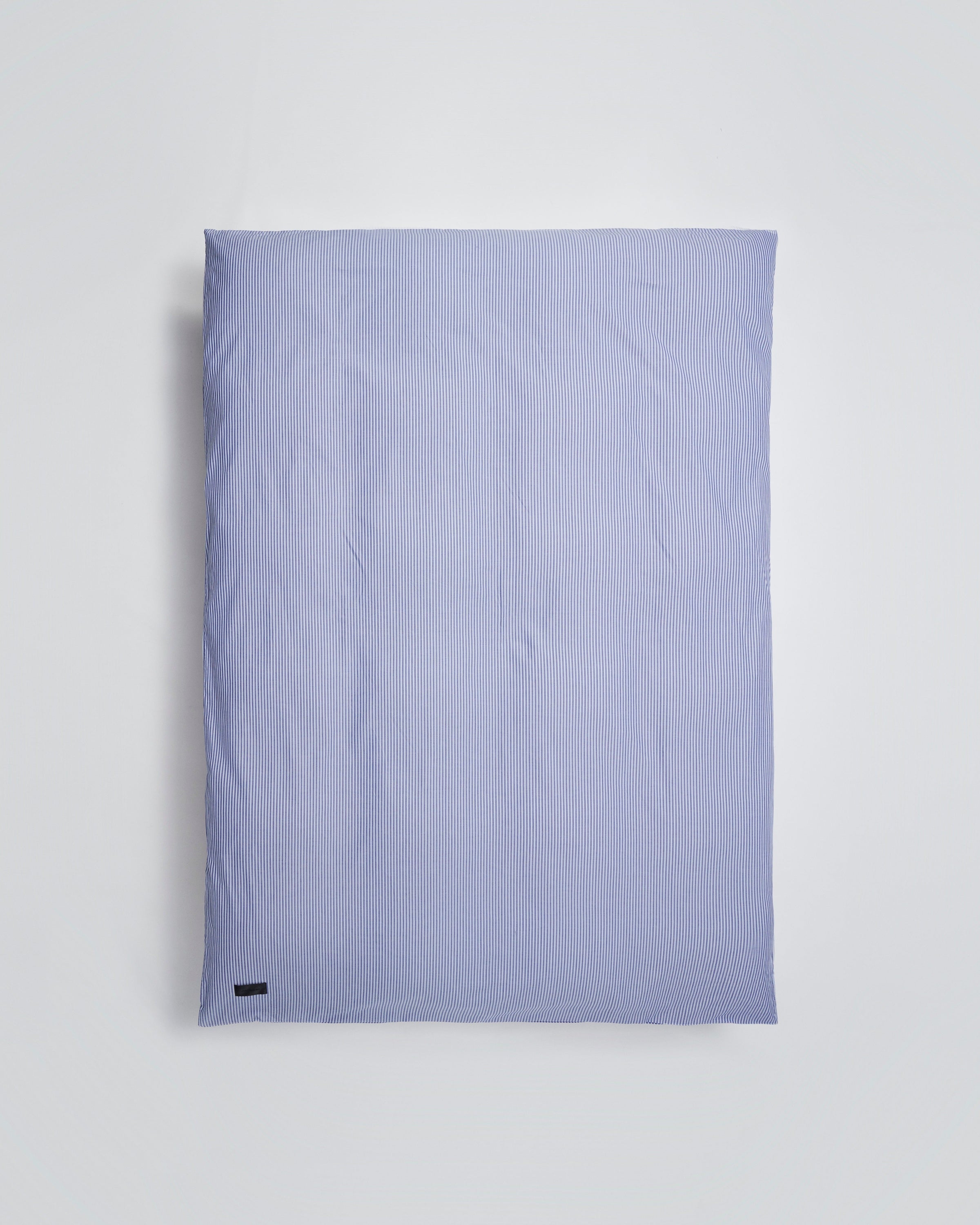 Wall Street duvet cover | Stripe dark blue Oxford