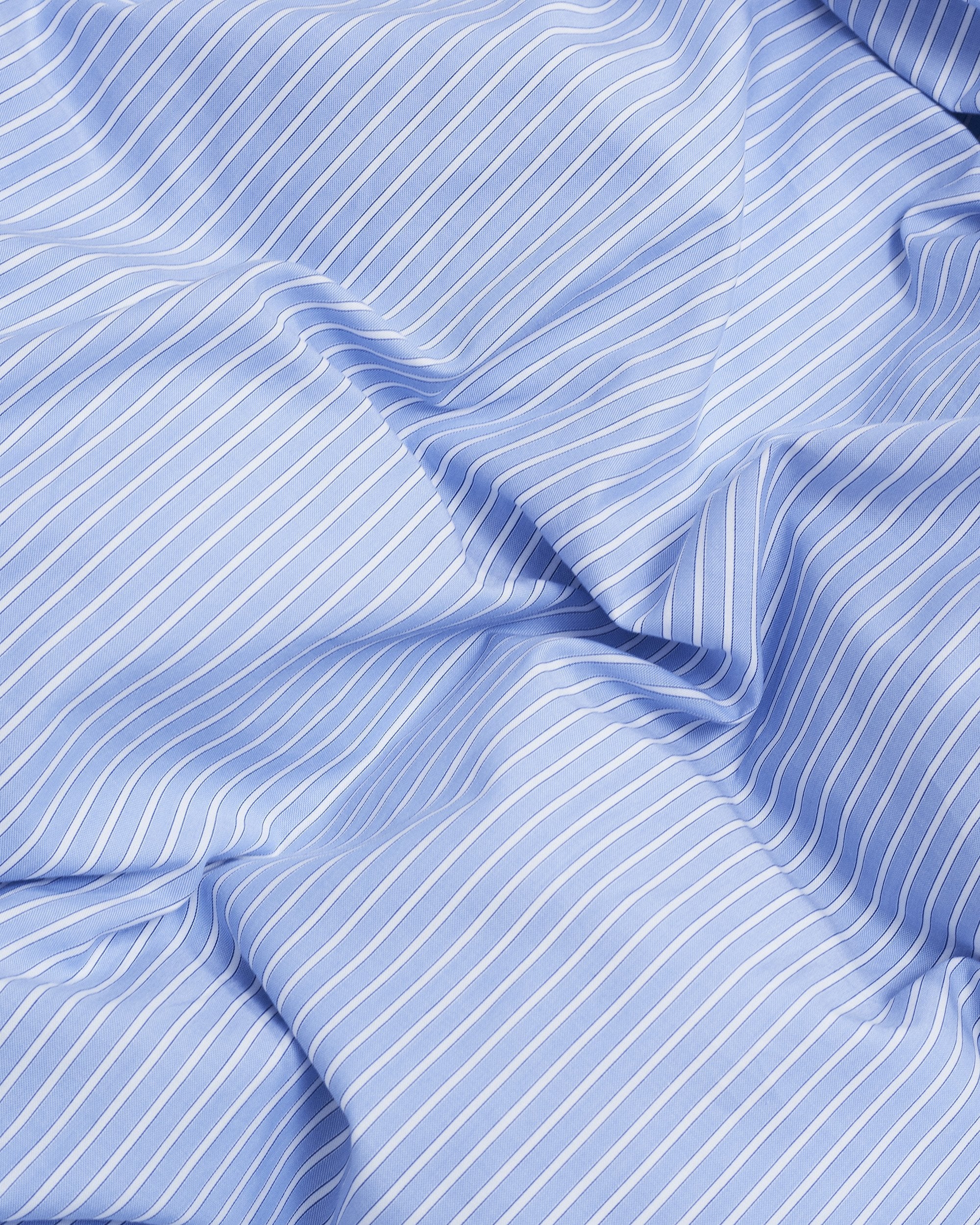 Wall Street duvet cover | Stripe light blue Oxford