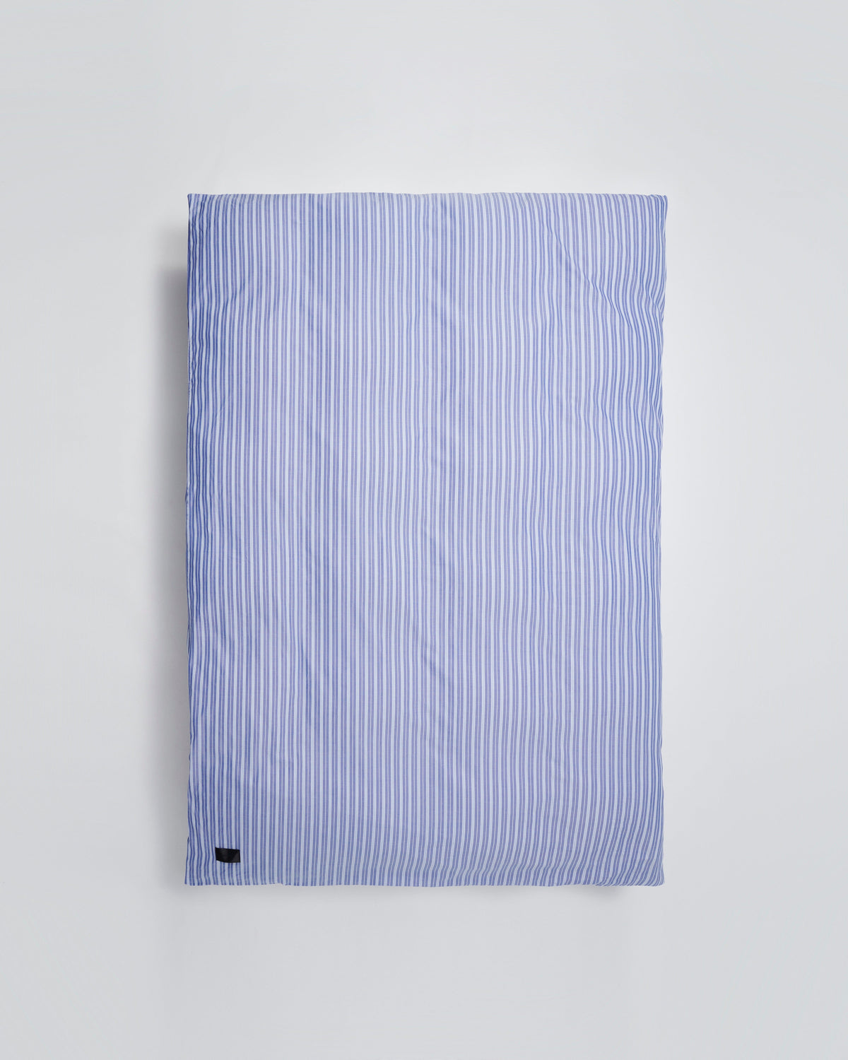 Wall Street duvet cover | Stripe medium blue Oxford