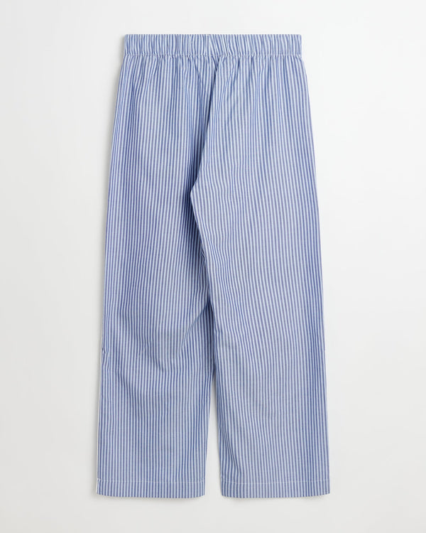 Wall Street pants | Blue stripes one Oxford