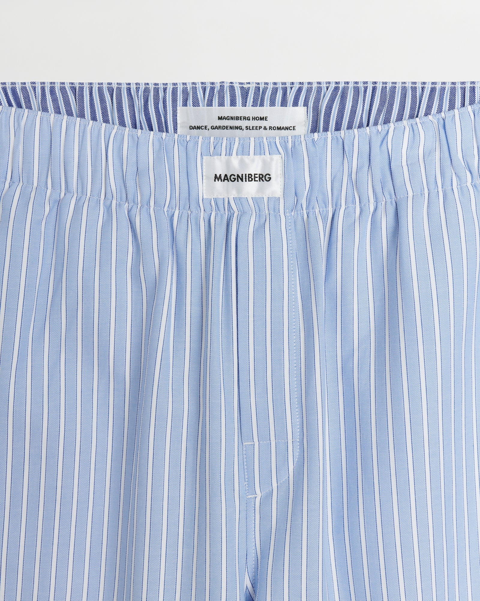 Wall Street pants | Blue stripes one Oxford