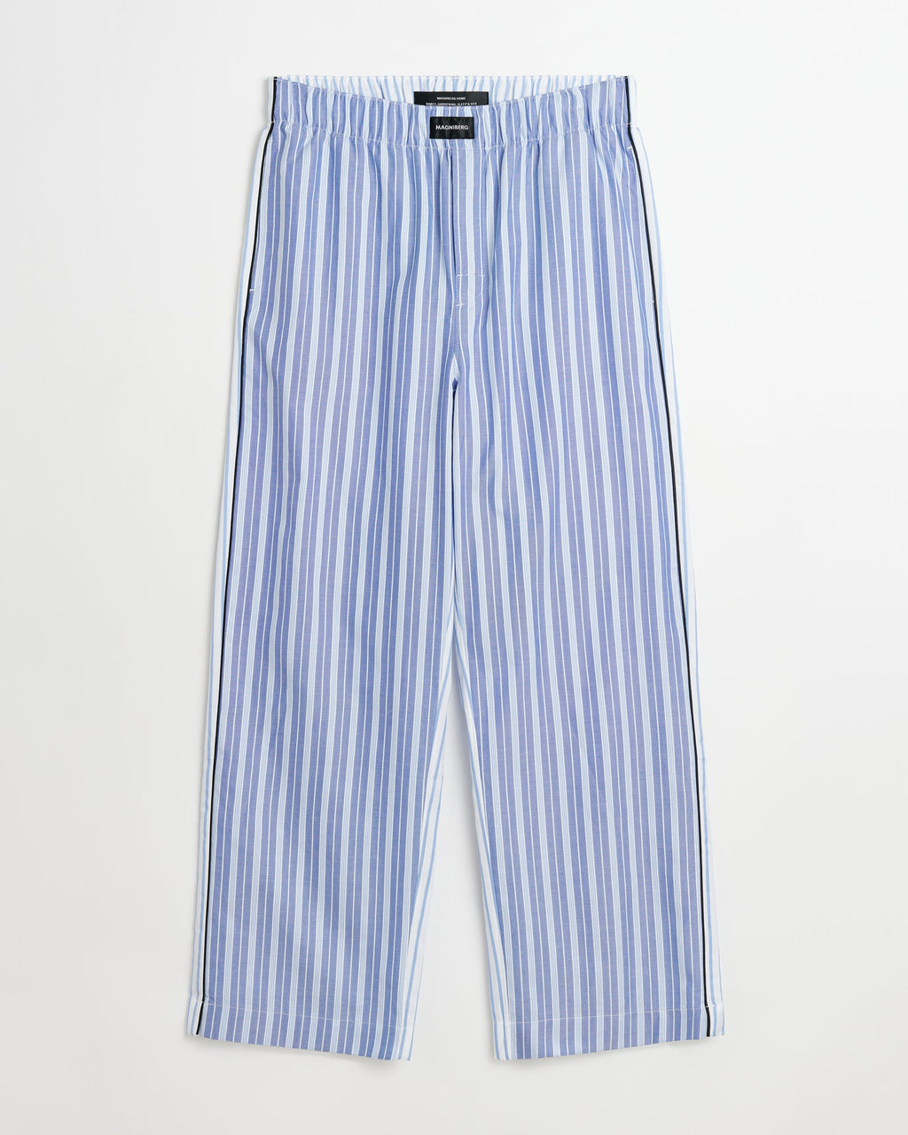 Wall Street pants | Blue stripes two Oxford